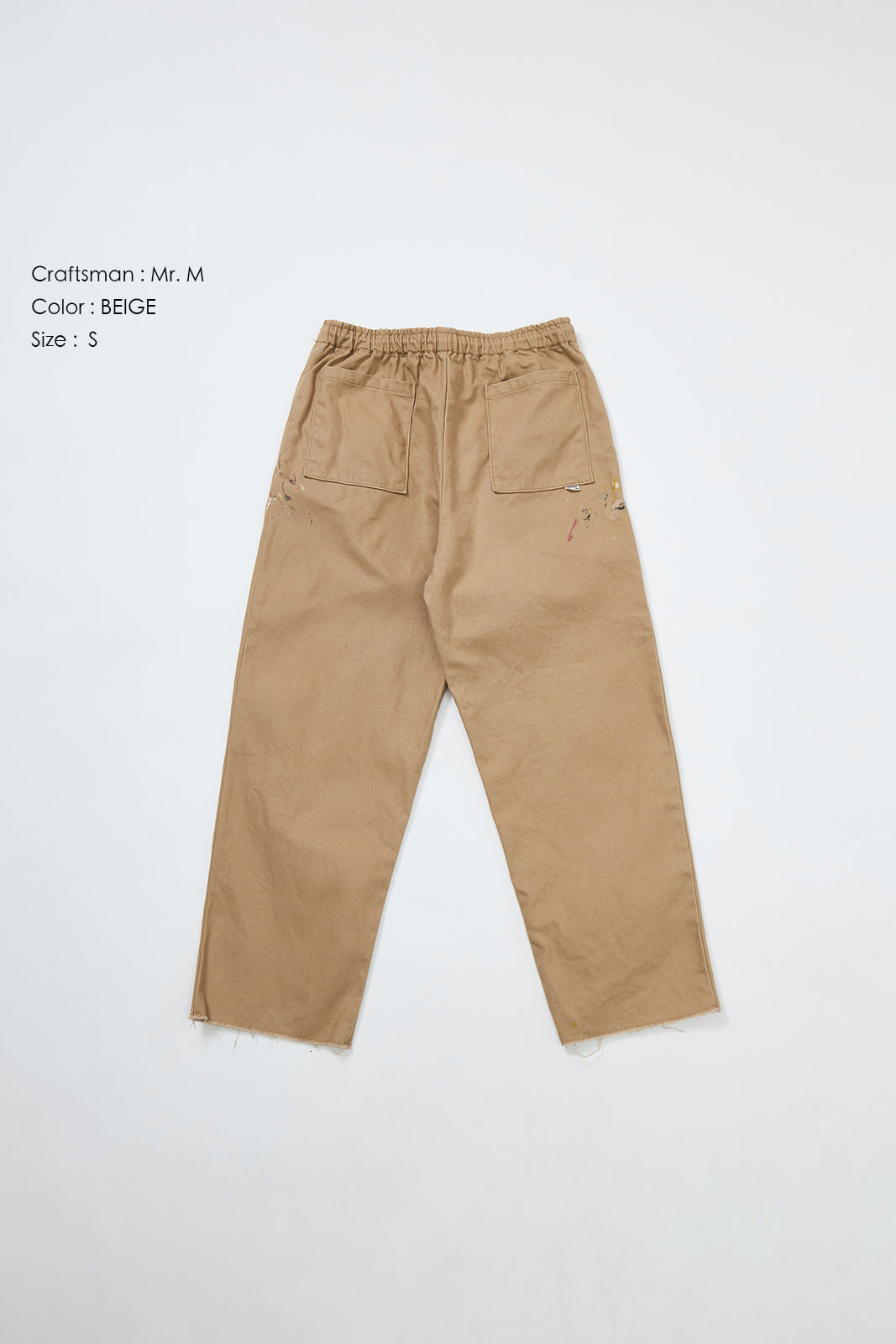 "Craftsman" リアルワークパンツ - BEIGE