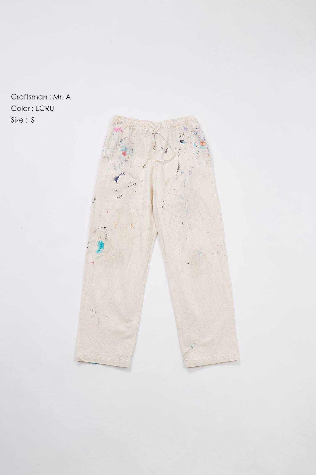 "Craftsman" リアルワークパンツ - ECRU