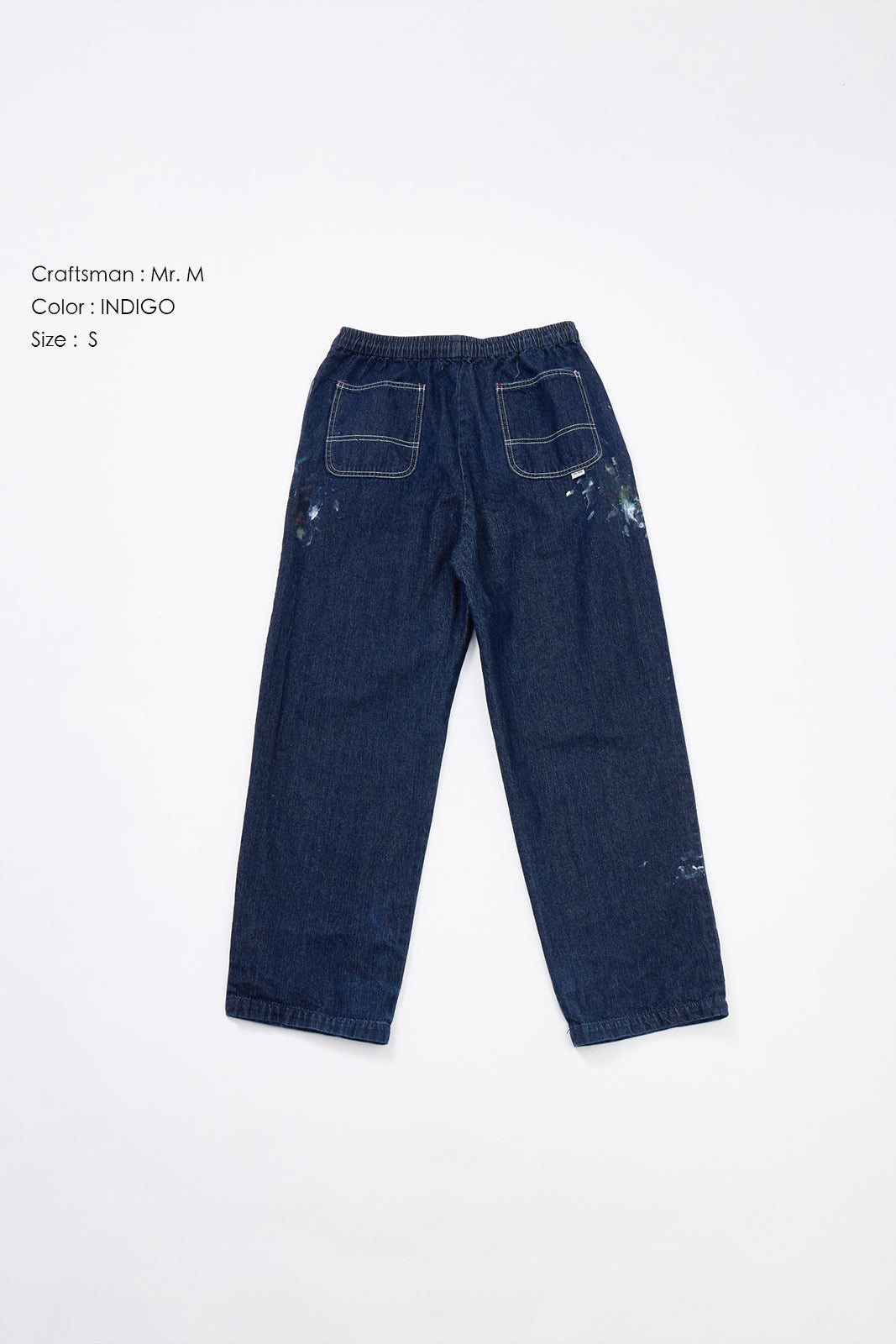 "Craftsman" リアルワークパンツ - INDIGO