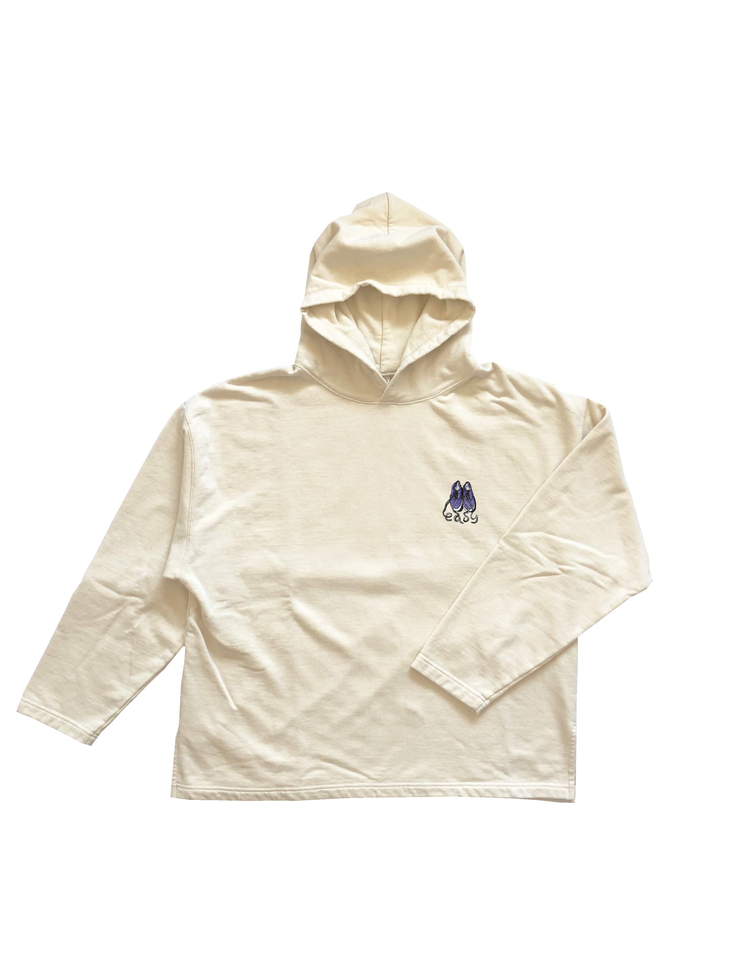 【サンプル】"easy" ルーズフィットプルオーバーパーカー