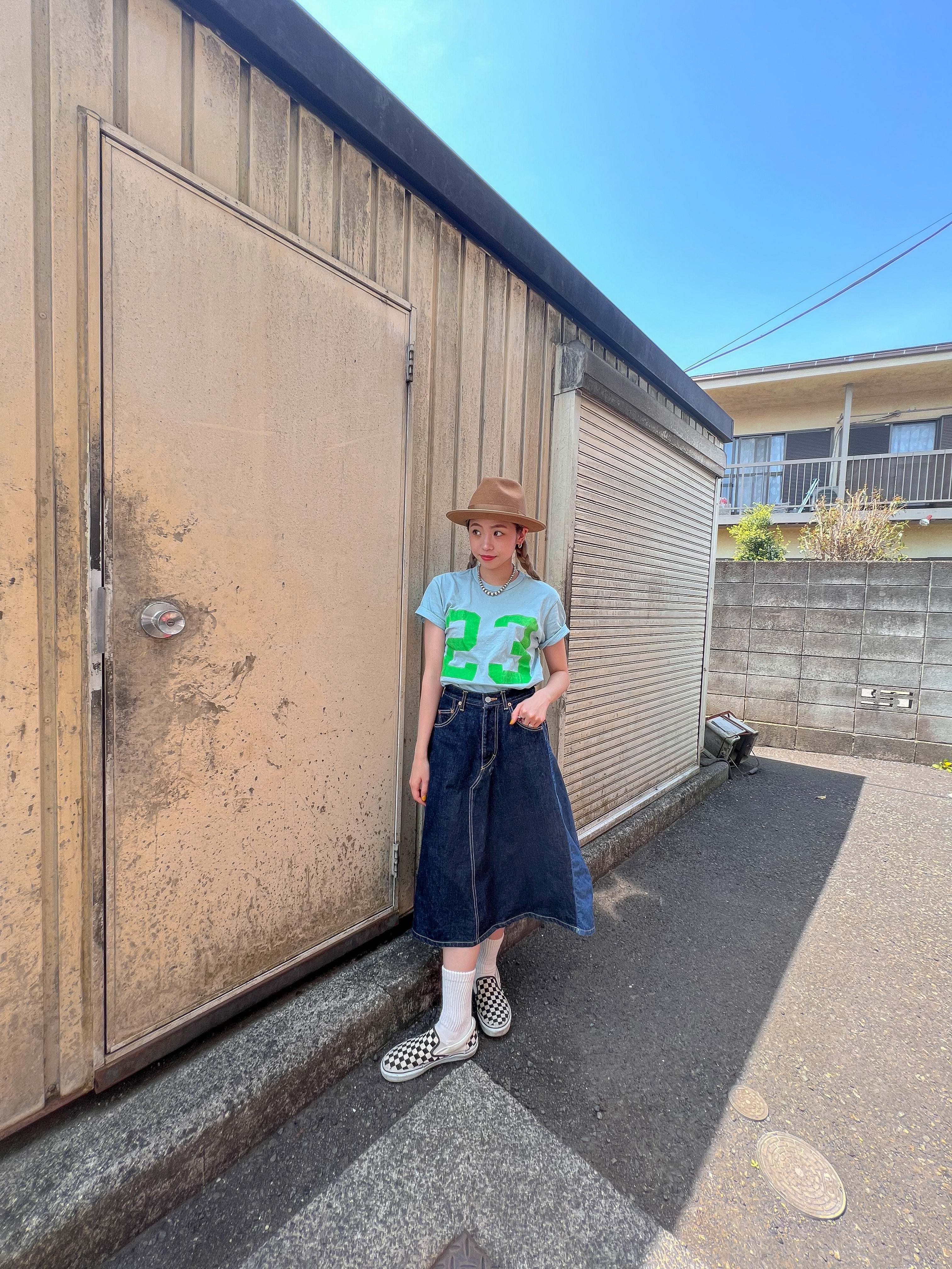"No.23" リサイクルコットンTee