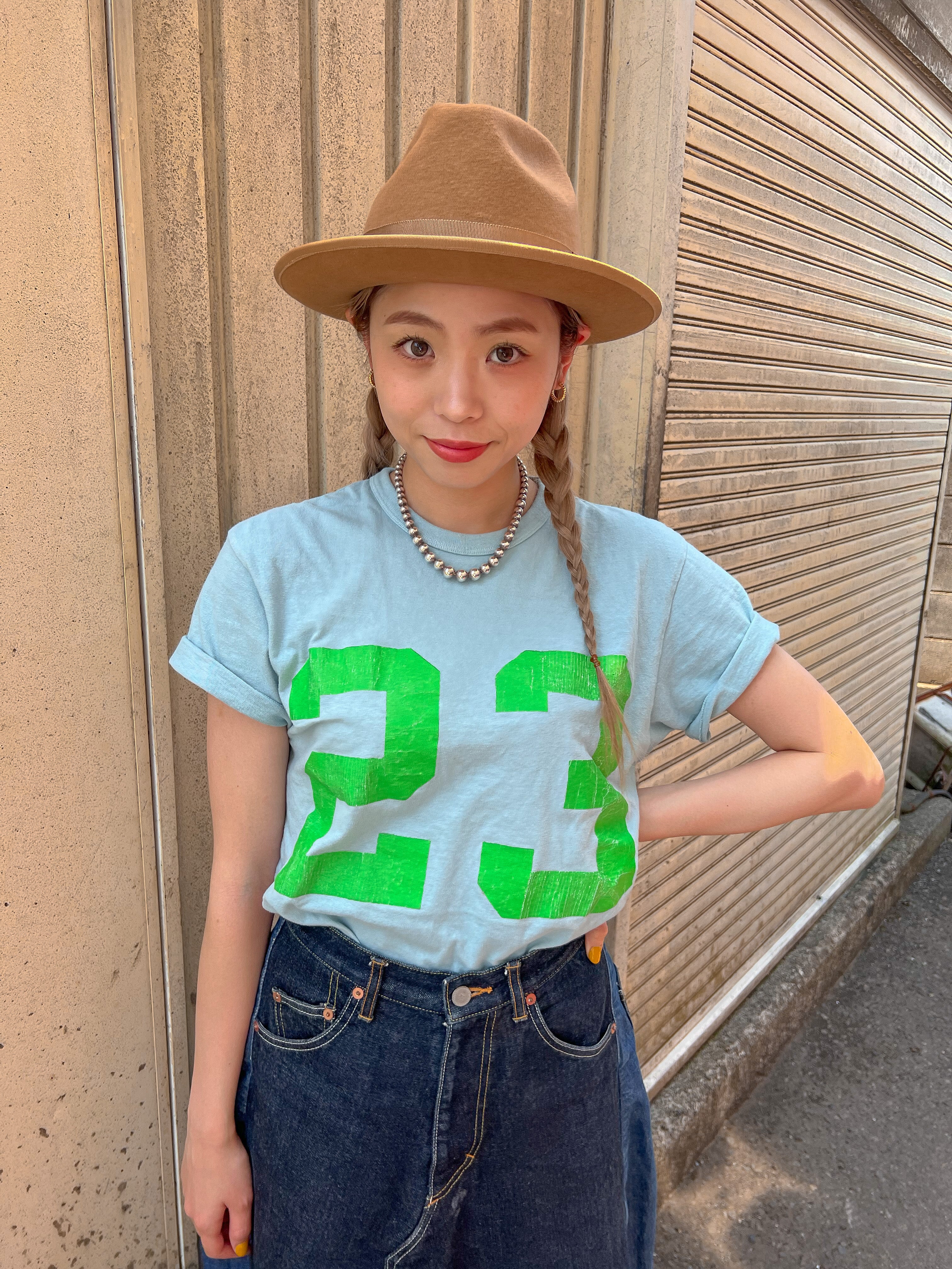 "No.23" リサイクルコットンTee