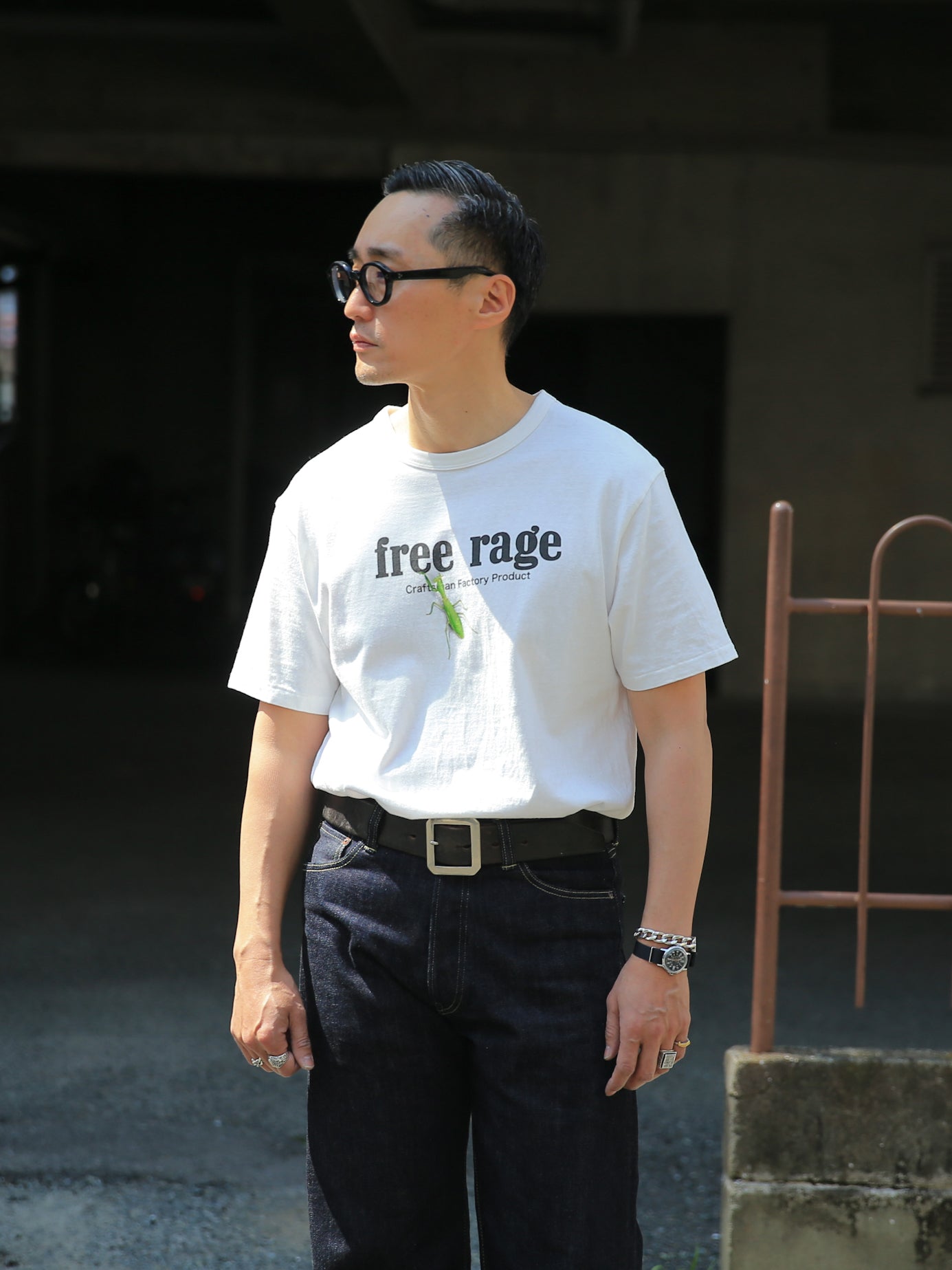 "カマキリ" 職人Tee -Official Logo ver,-