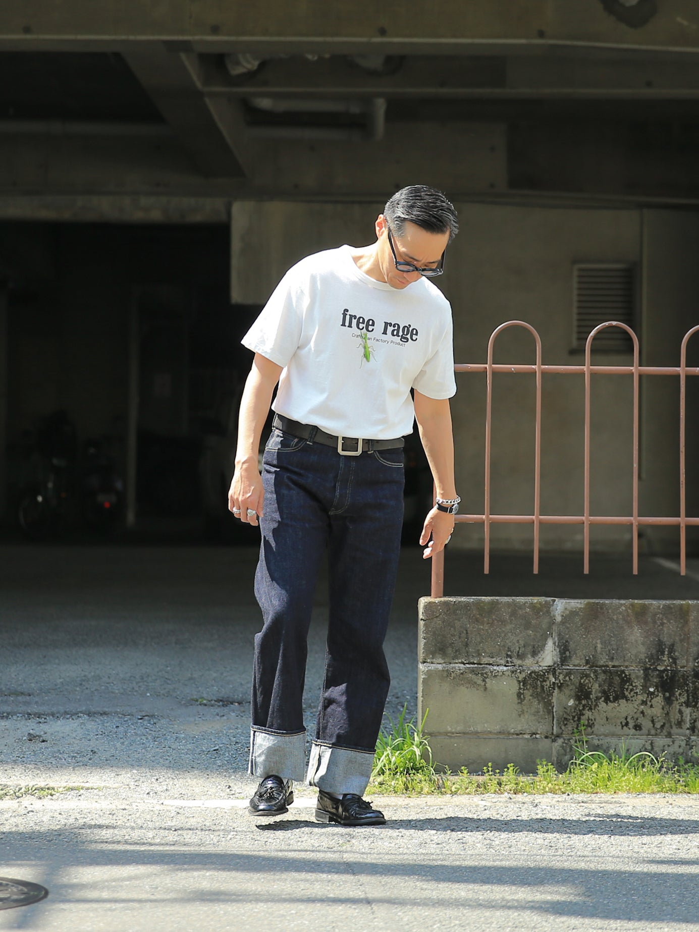 "カマキリ" 職人Tee -Official Logo ver,-