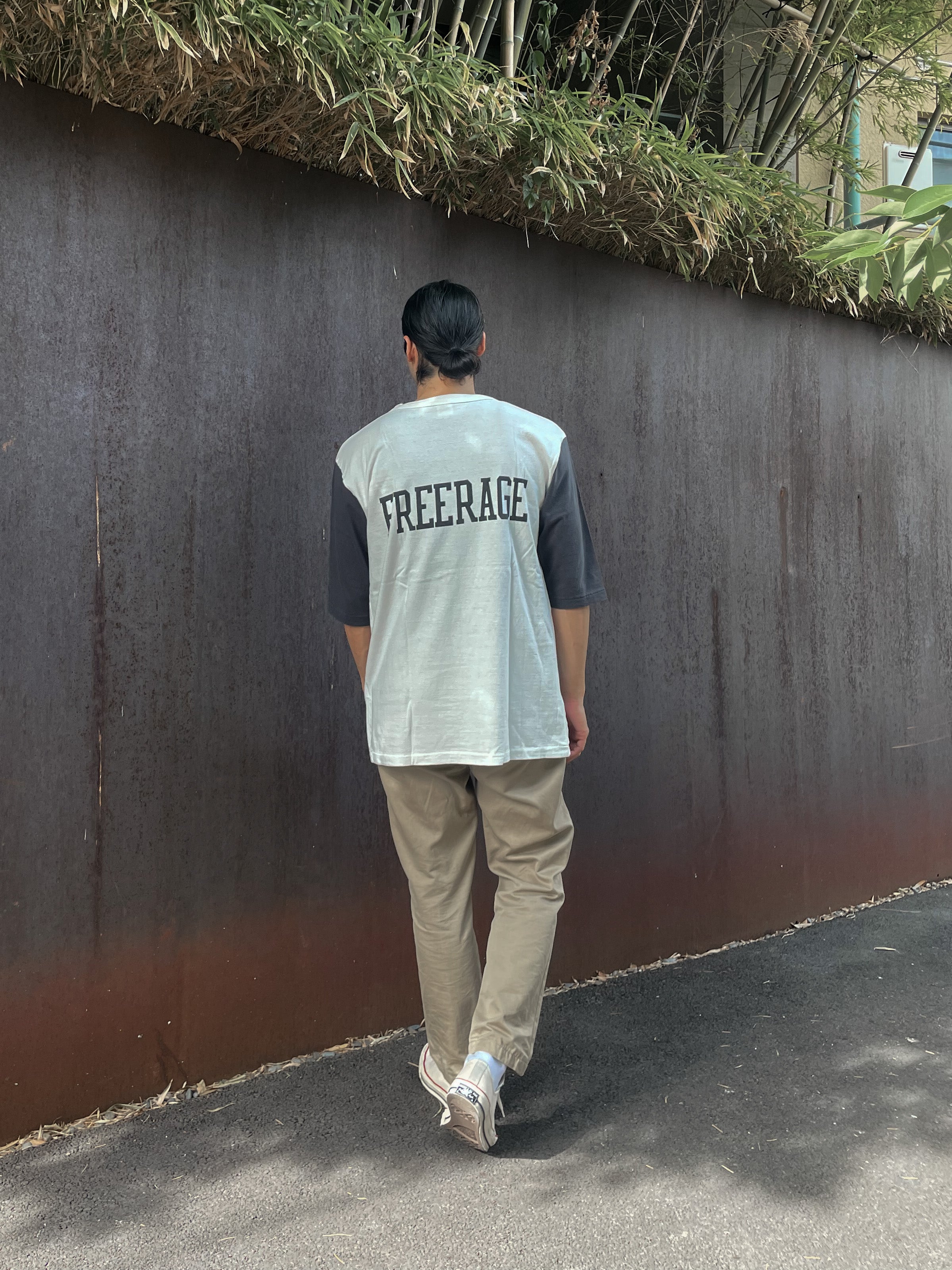 "No.23" ルーズフィットリサイクルコットンTee