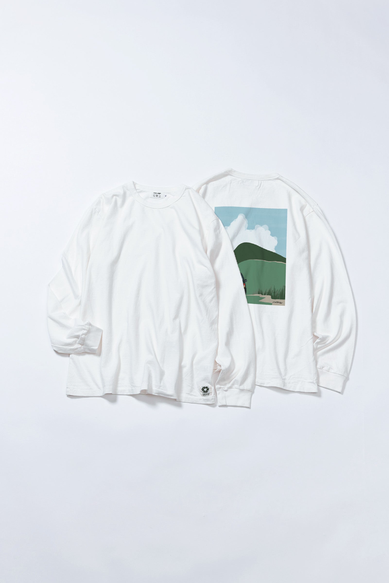 【予約商品】"Have a Good Journey" リサイクルコットンTee (長袖)