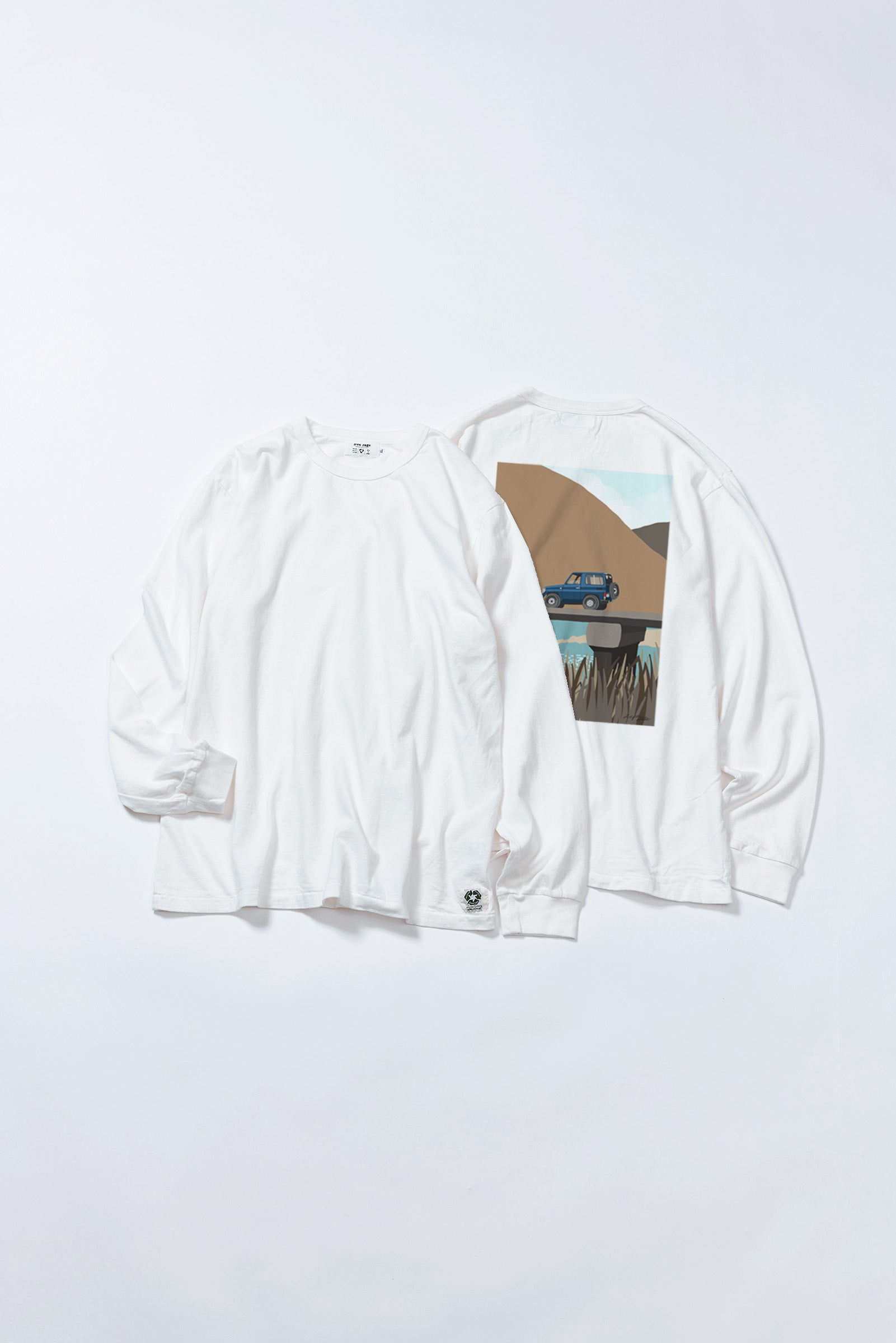 【予約商品】"Welcome Back!" リサイクルコットンTee (長袖)