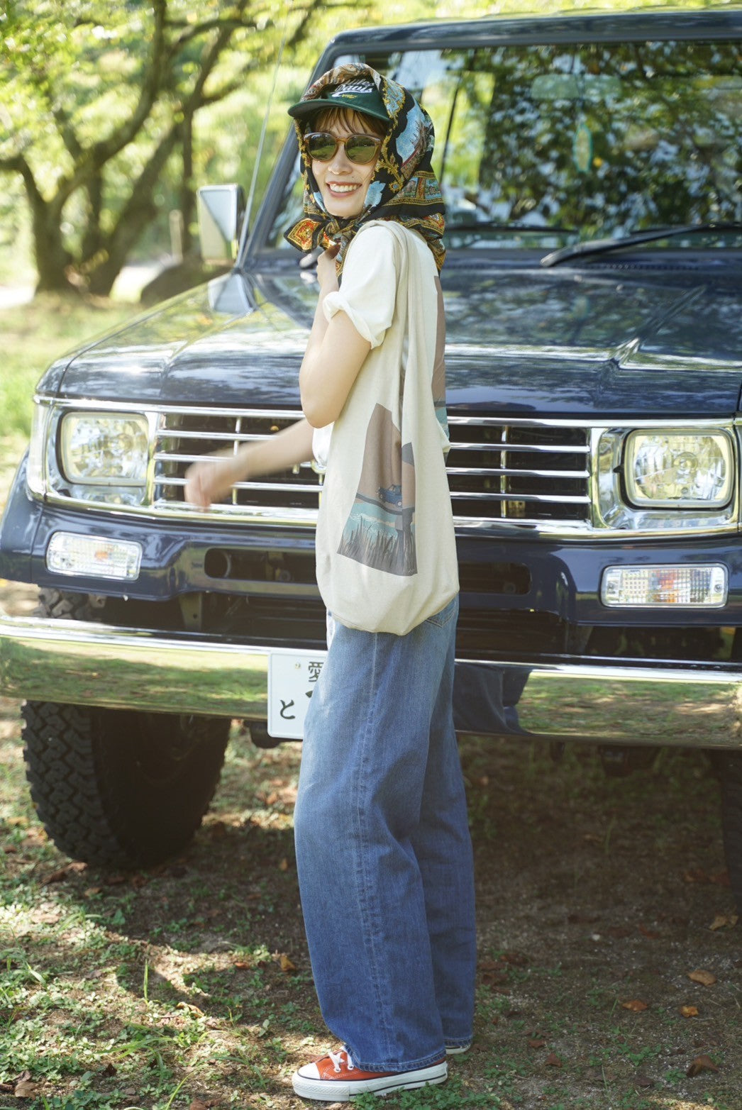 【予約商品】"Welcome Back!" リサイクルコットンエコバッグ