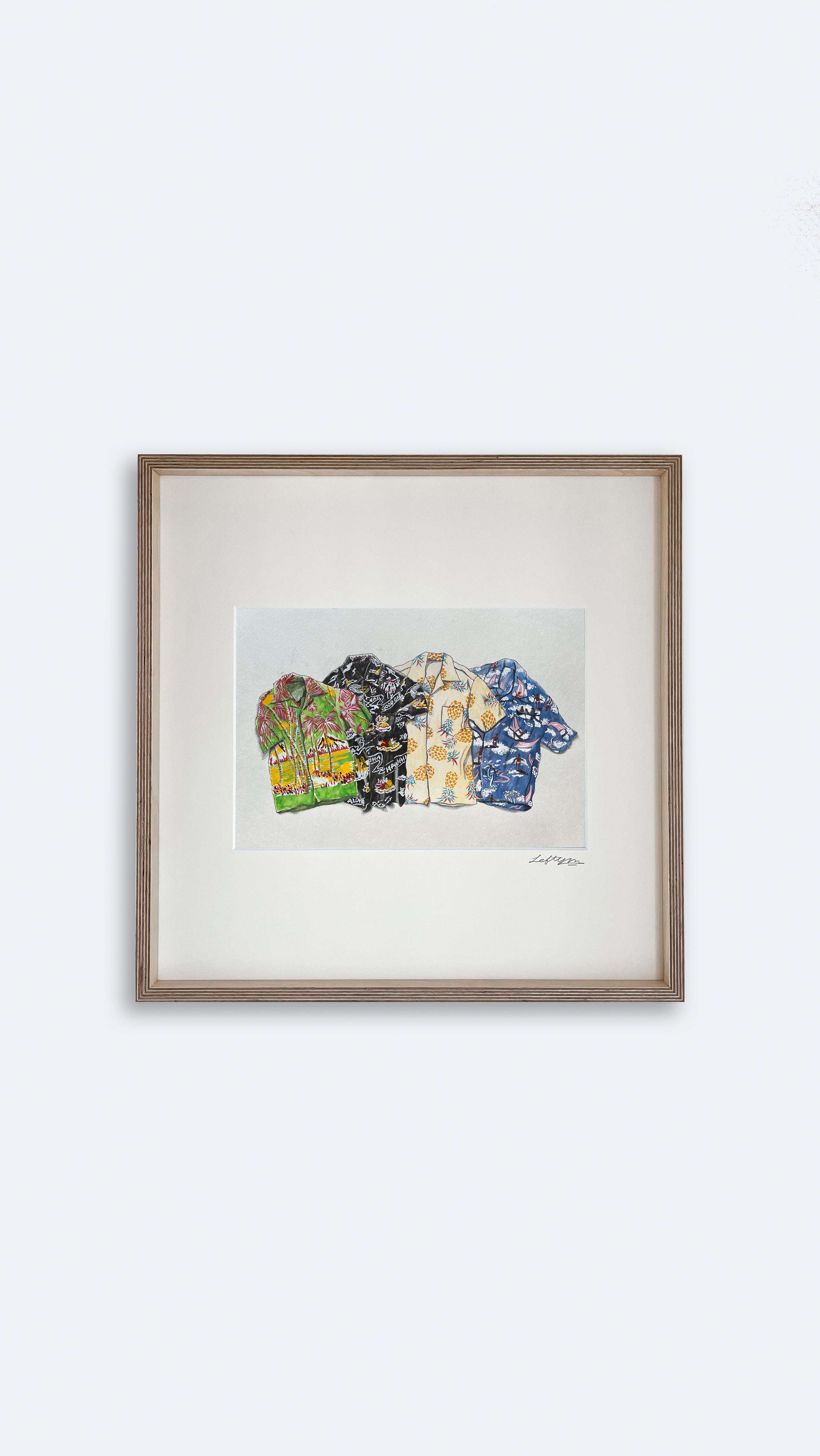 【原画】Lefty Art /ALOHA SHIRTS・アロハシャツ