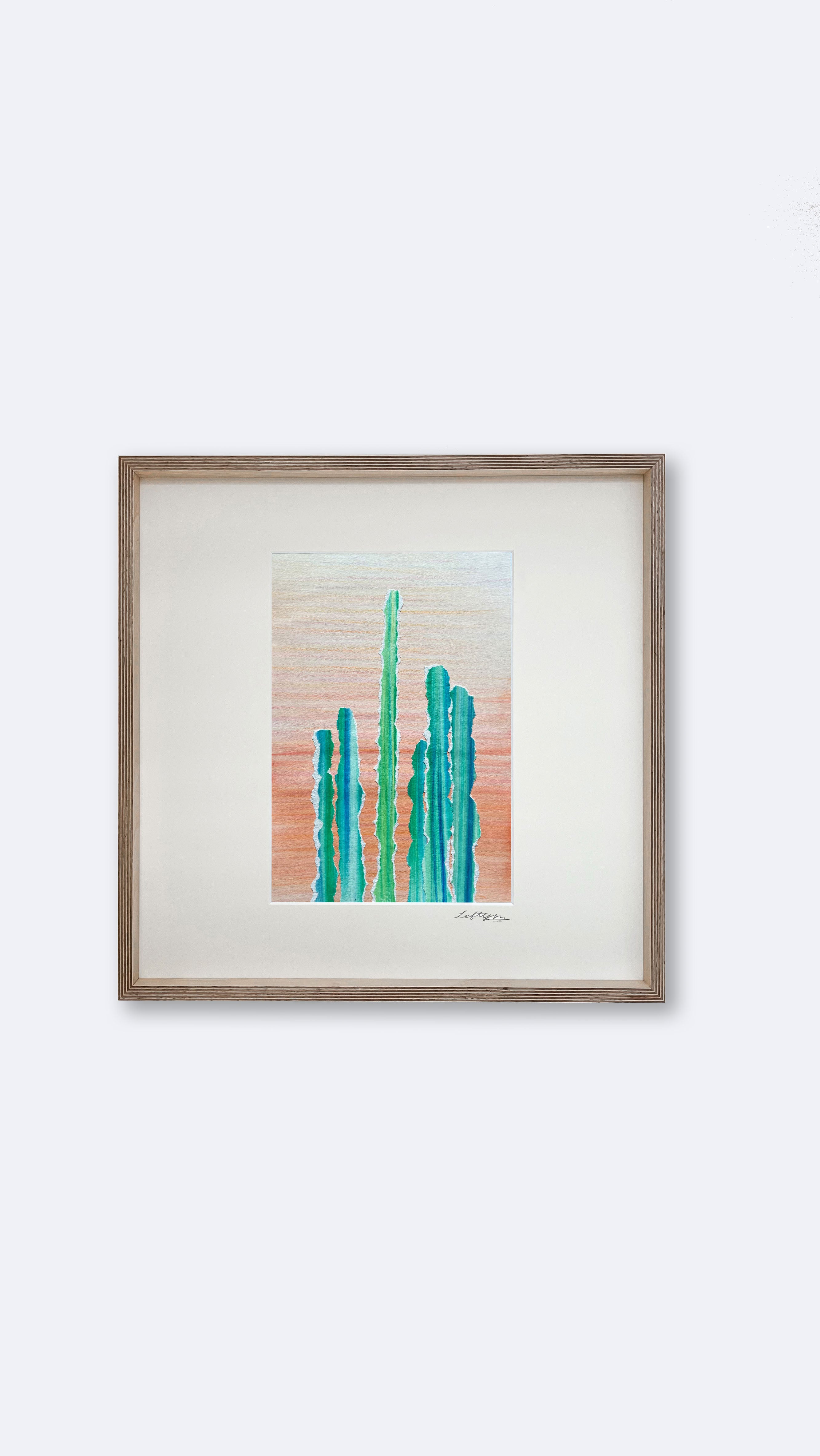 【原画】Lefty Art /CACTUS・サボテン