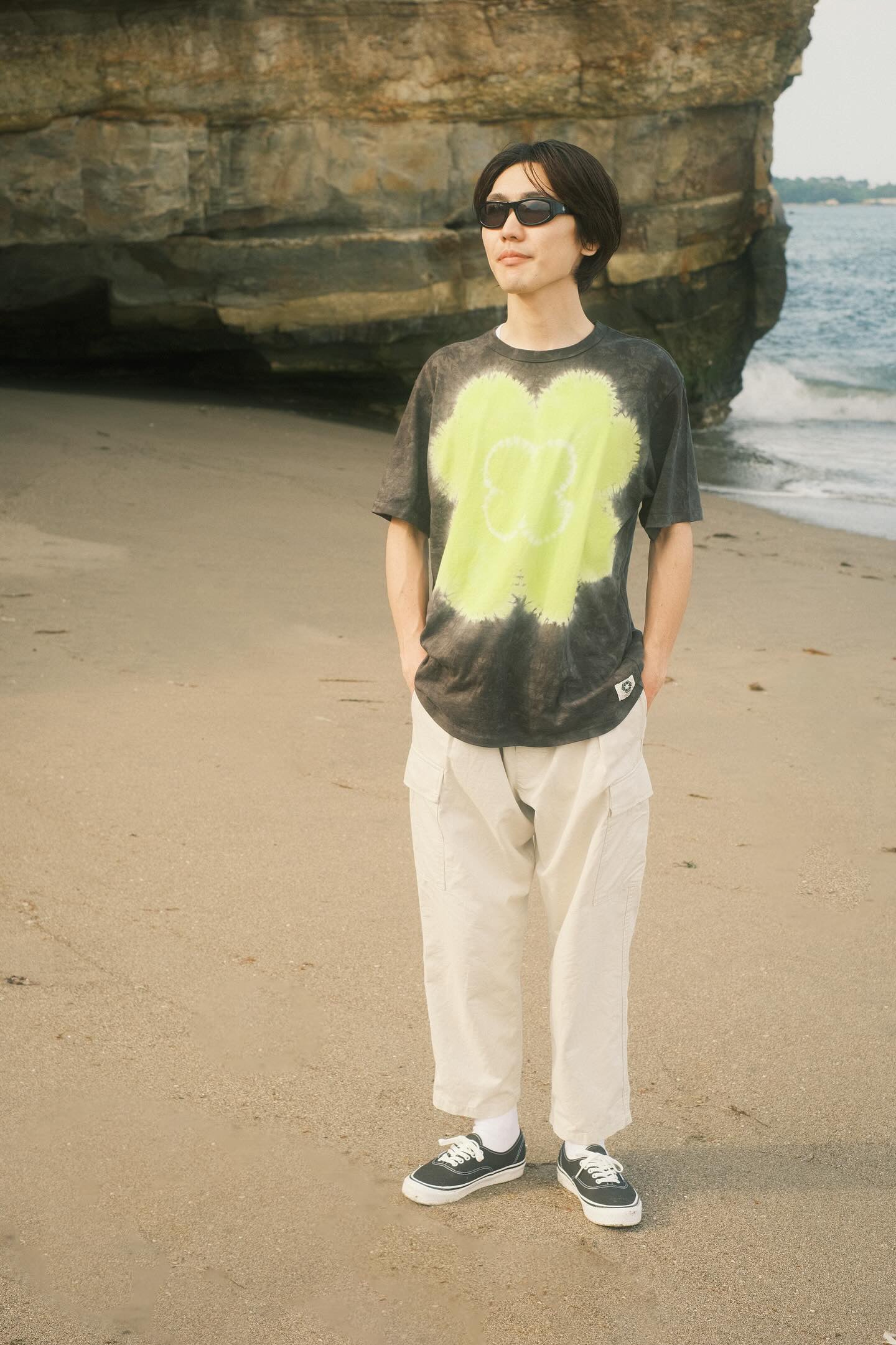 "HAND DYE" リサイクルコットンTee