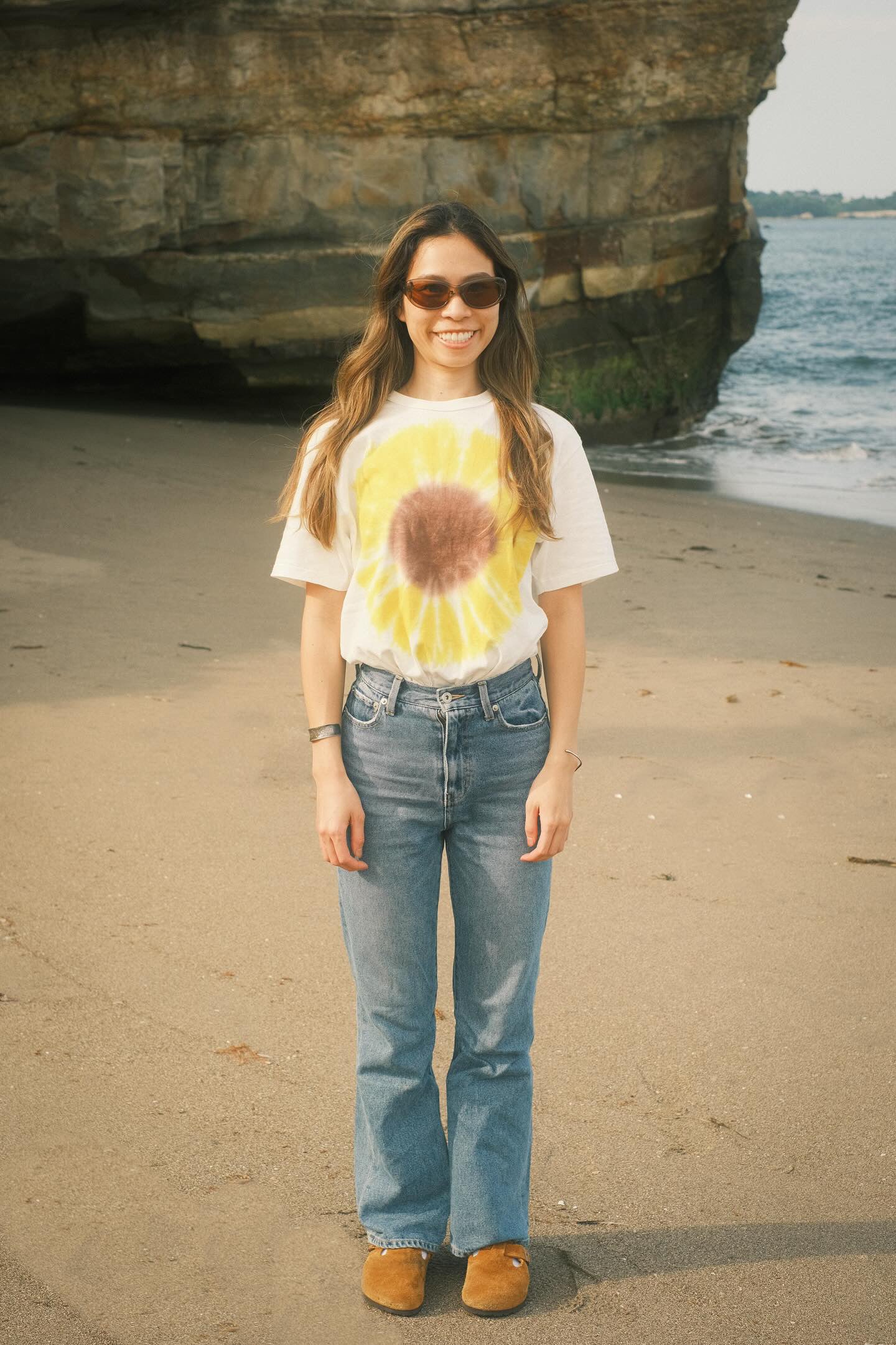 "HAND DYE" リサイクルコットンTee