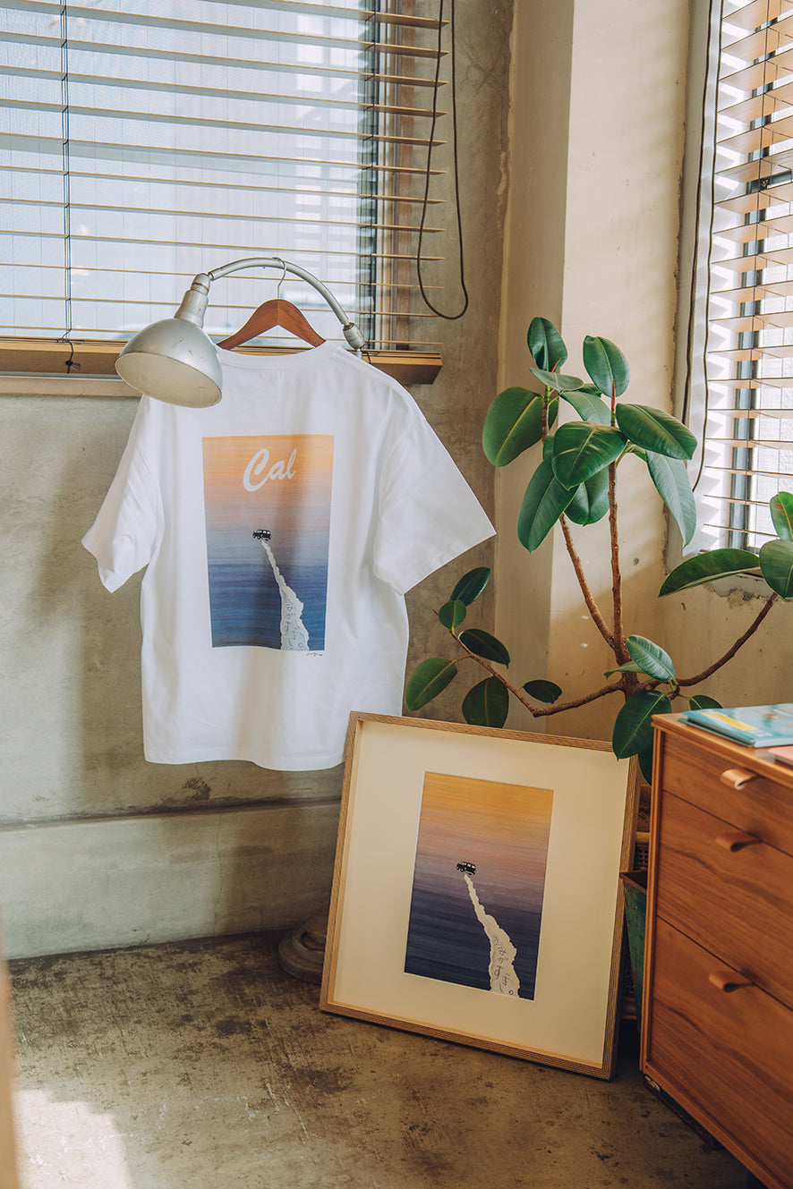 【予約商品】"Cal × Lefty Art" 半袖Tee