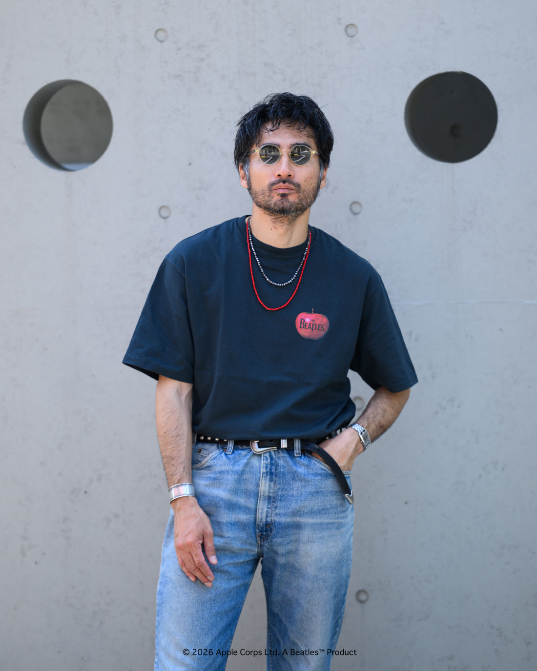 予約商品【THE BEATLES×free rage】Last Release Recycle Cotton S/S Tee