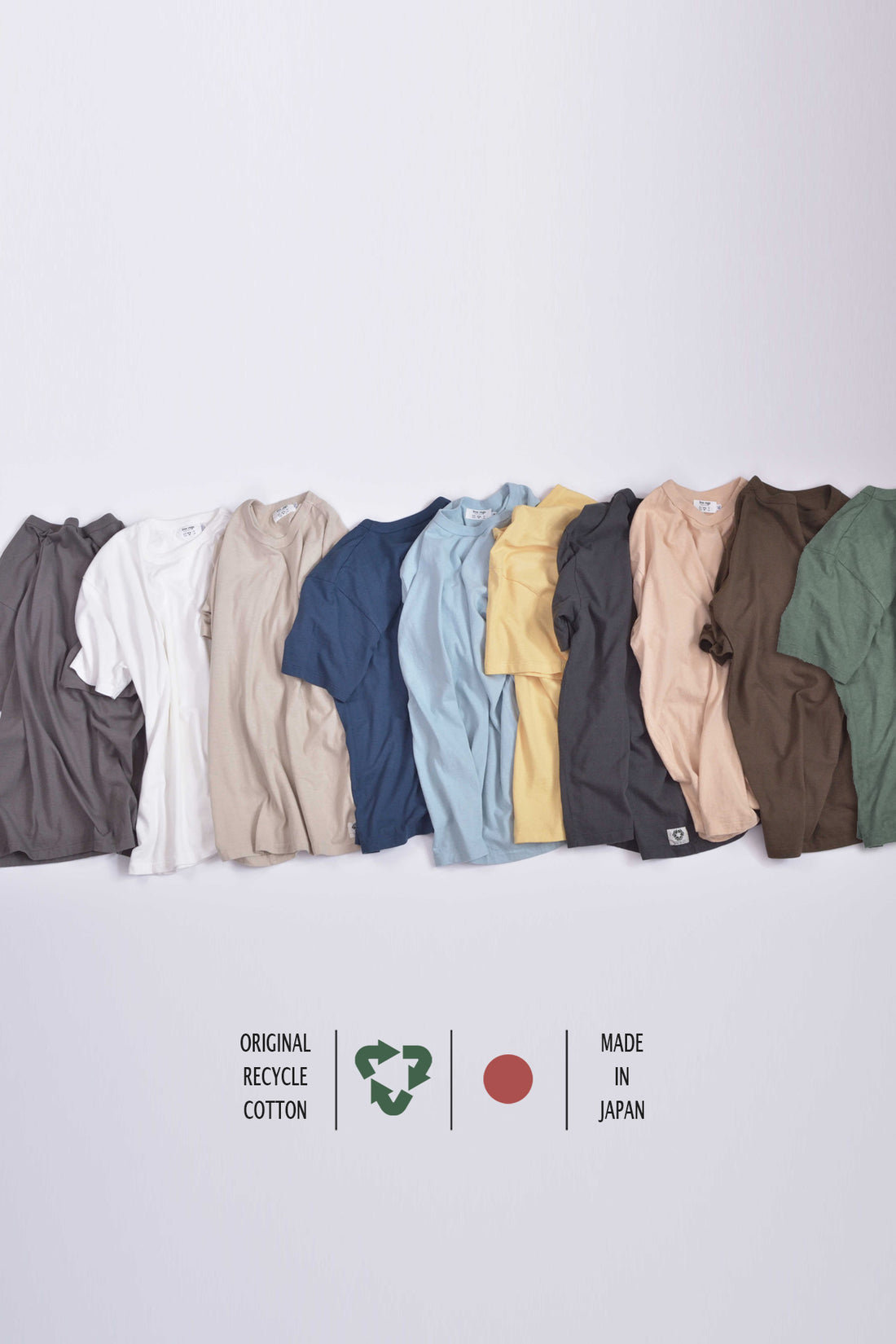 "Standard" リサイクルコットンTee (NEW ver,)