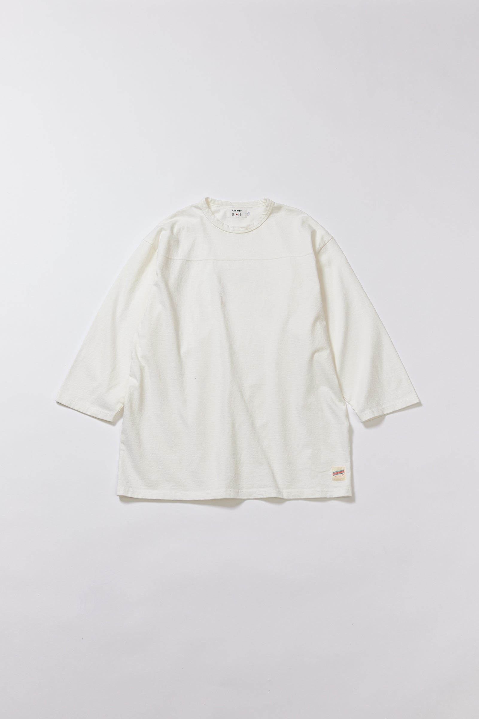 "Heavy Weight" フットボール七分袖Tee