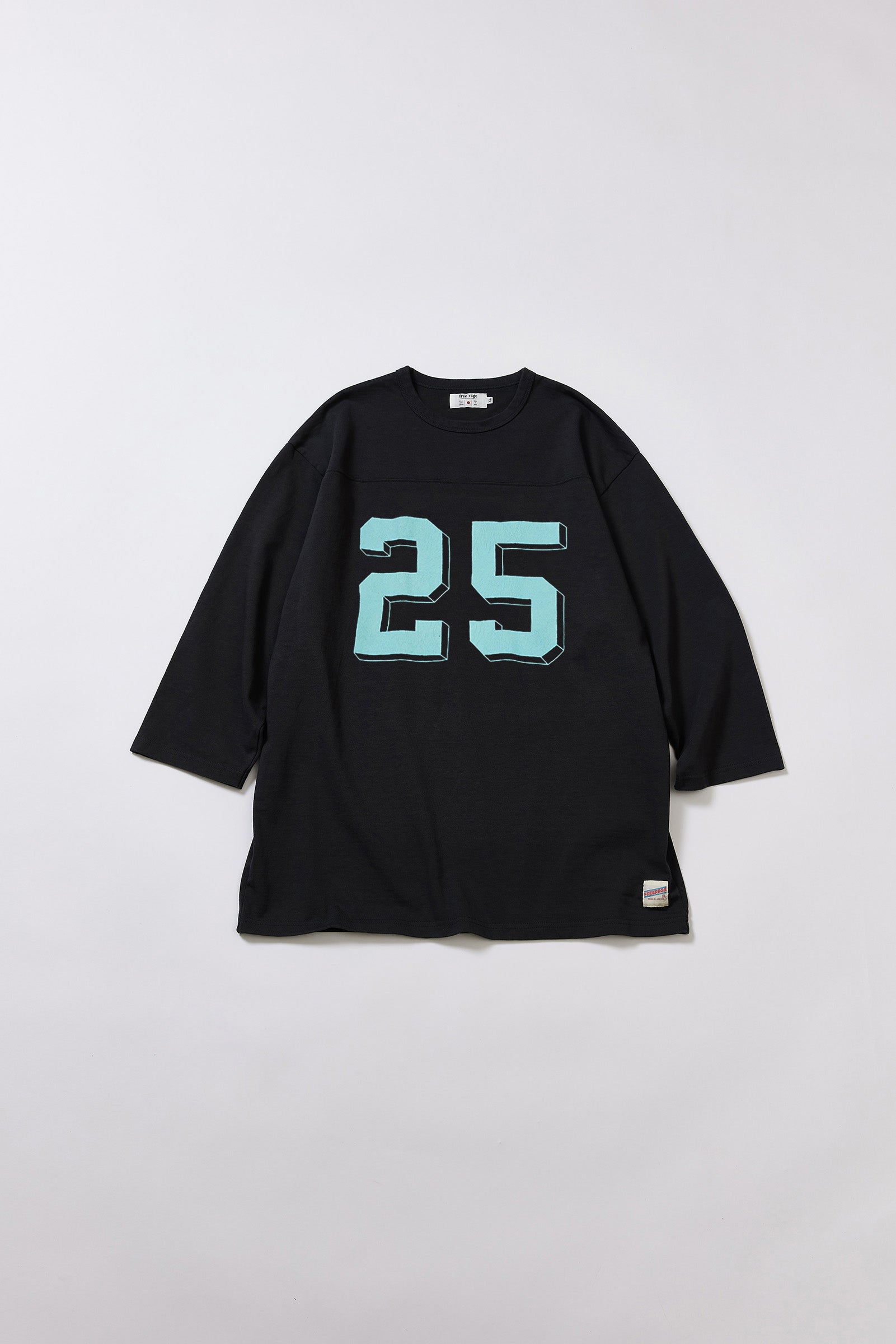 "No.25" フットボール七分袖Tee