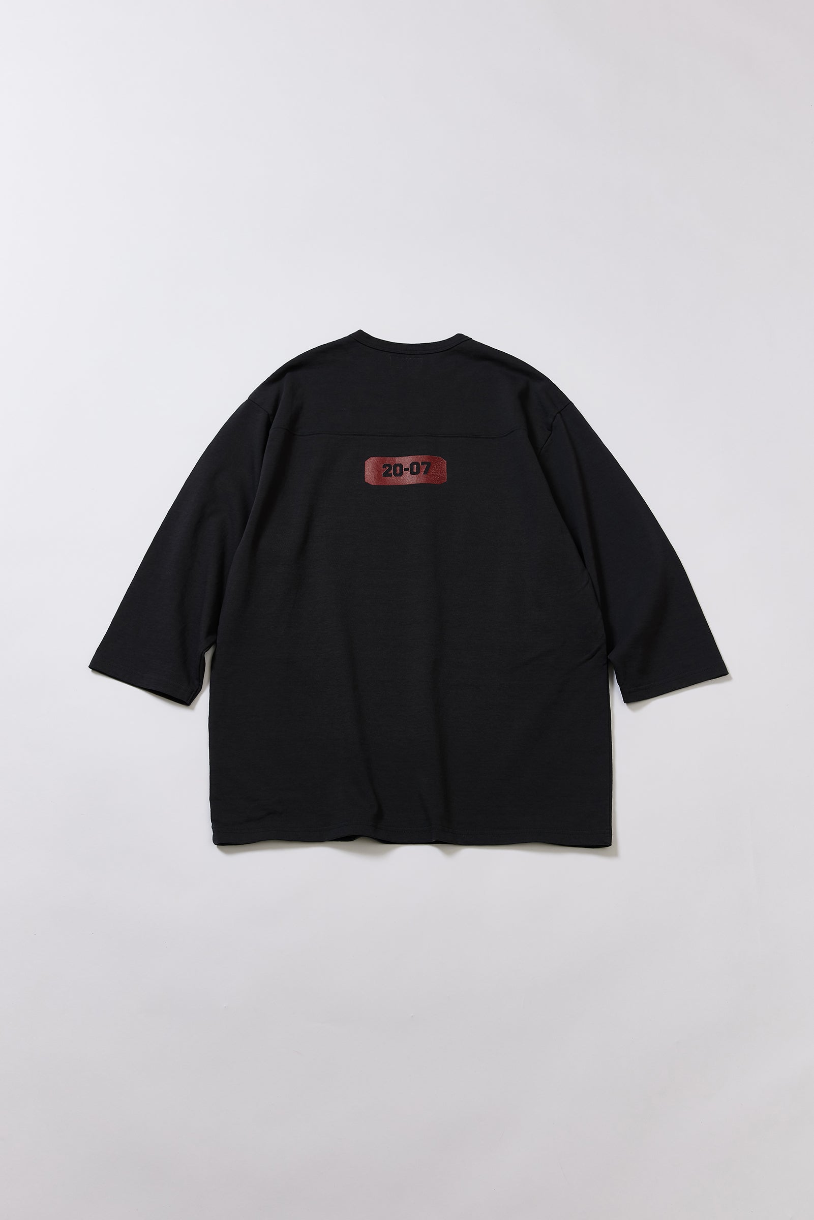"FRU" フットボール七分袖Tee