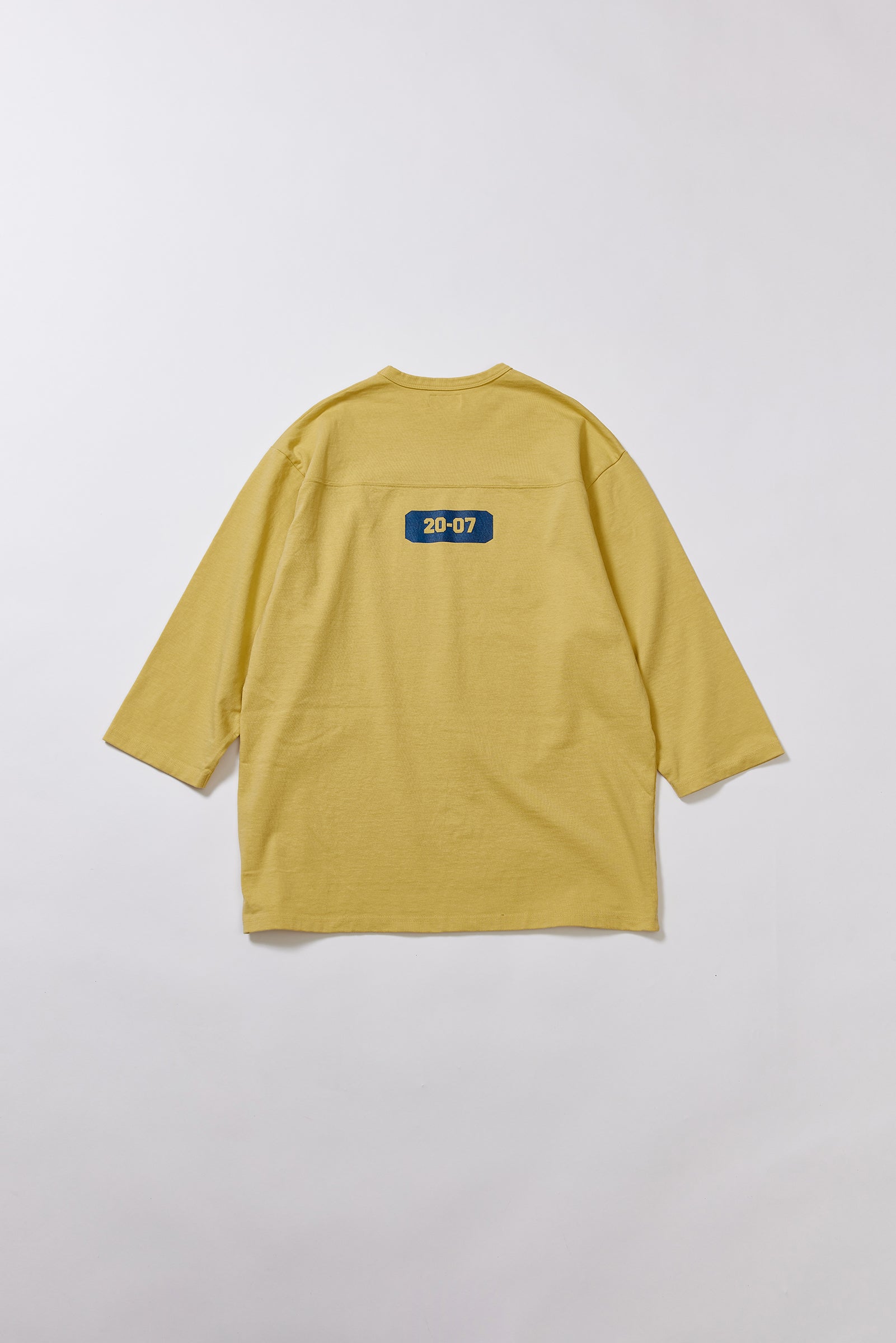 "FRU" フットボール七分袖Tee
