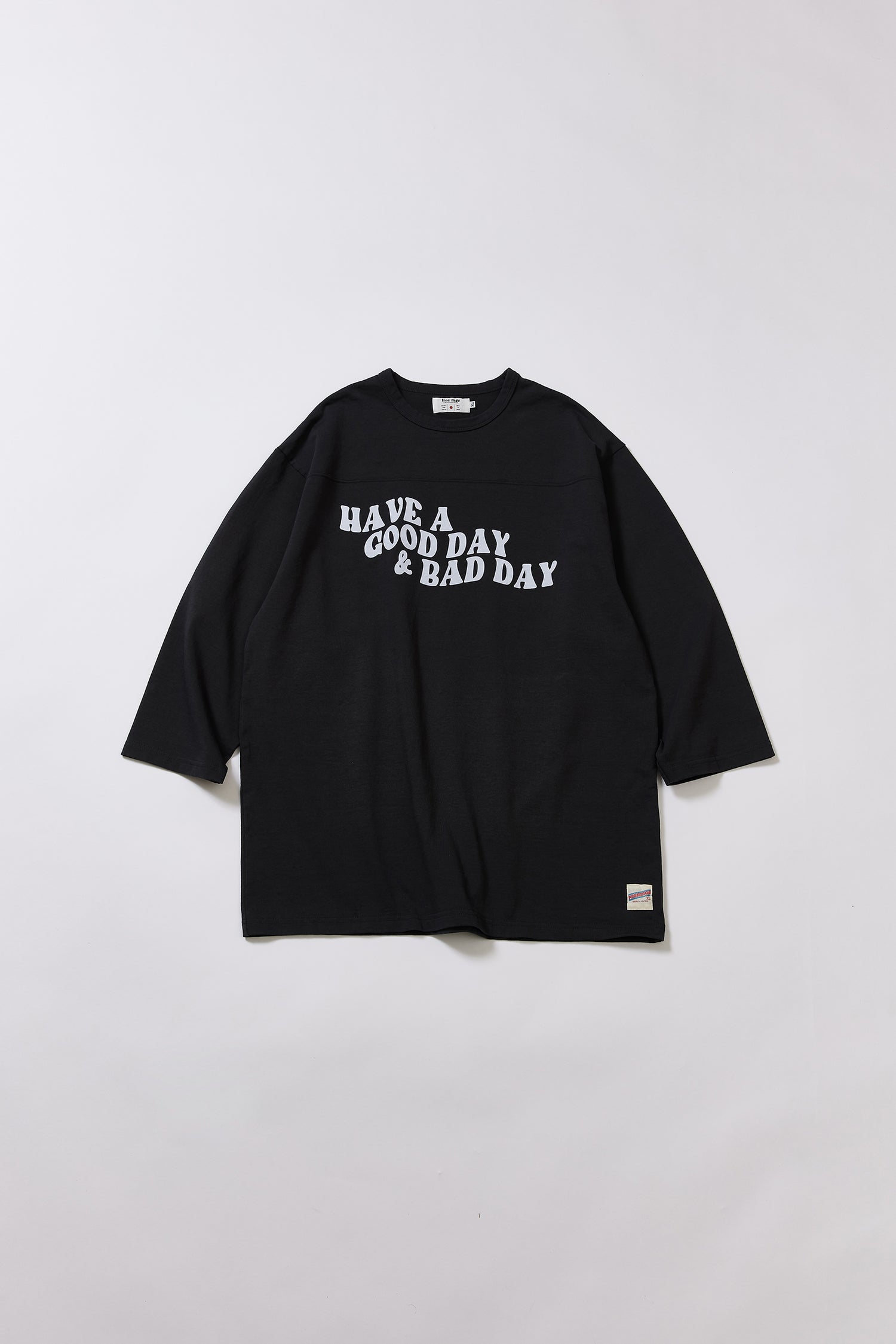 &quot;HAVE A GOOD DAY &amp; BAD DAY&quot;  フットボール七分袖Tee