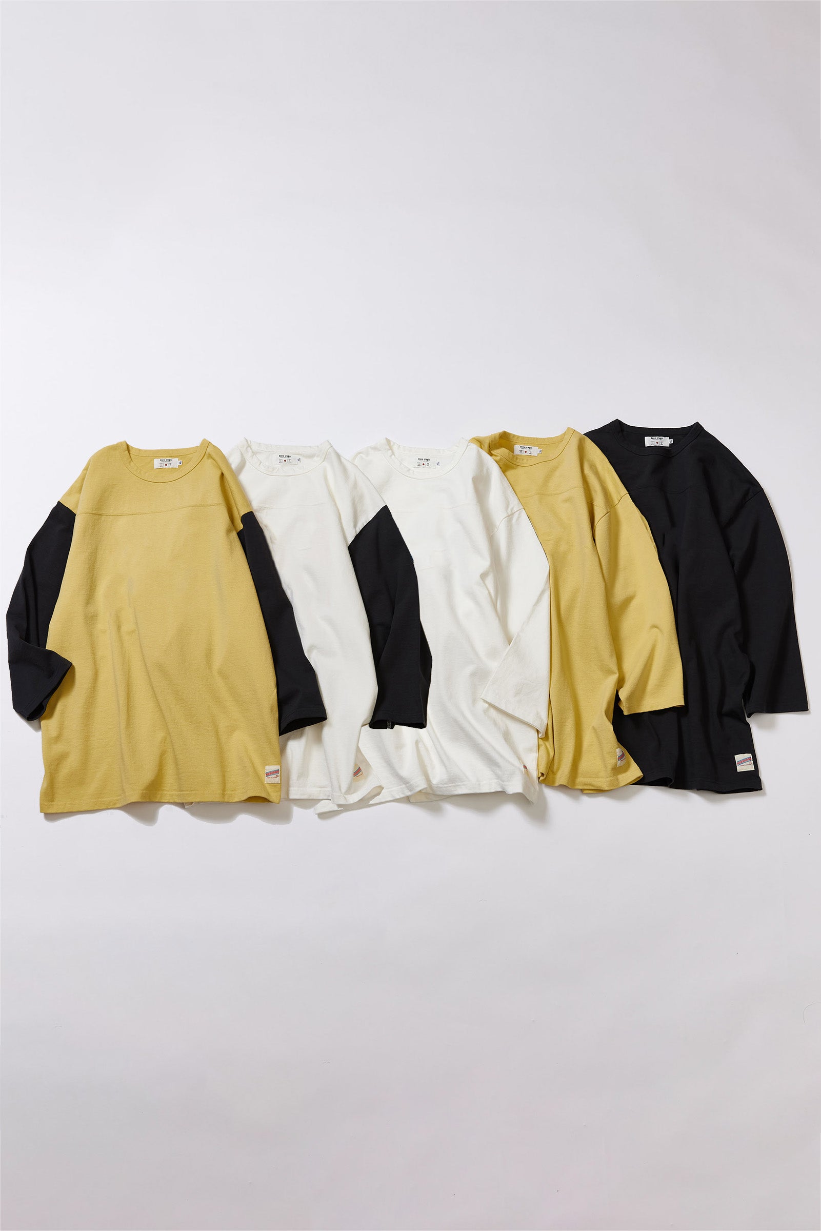 "Heavy Weight" フットボール七分袖Tee