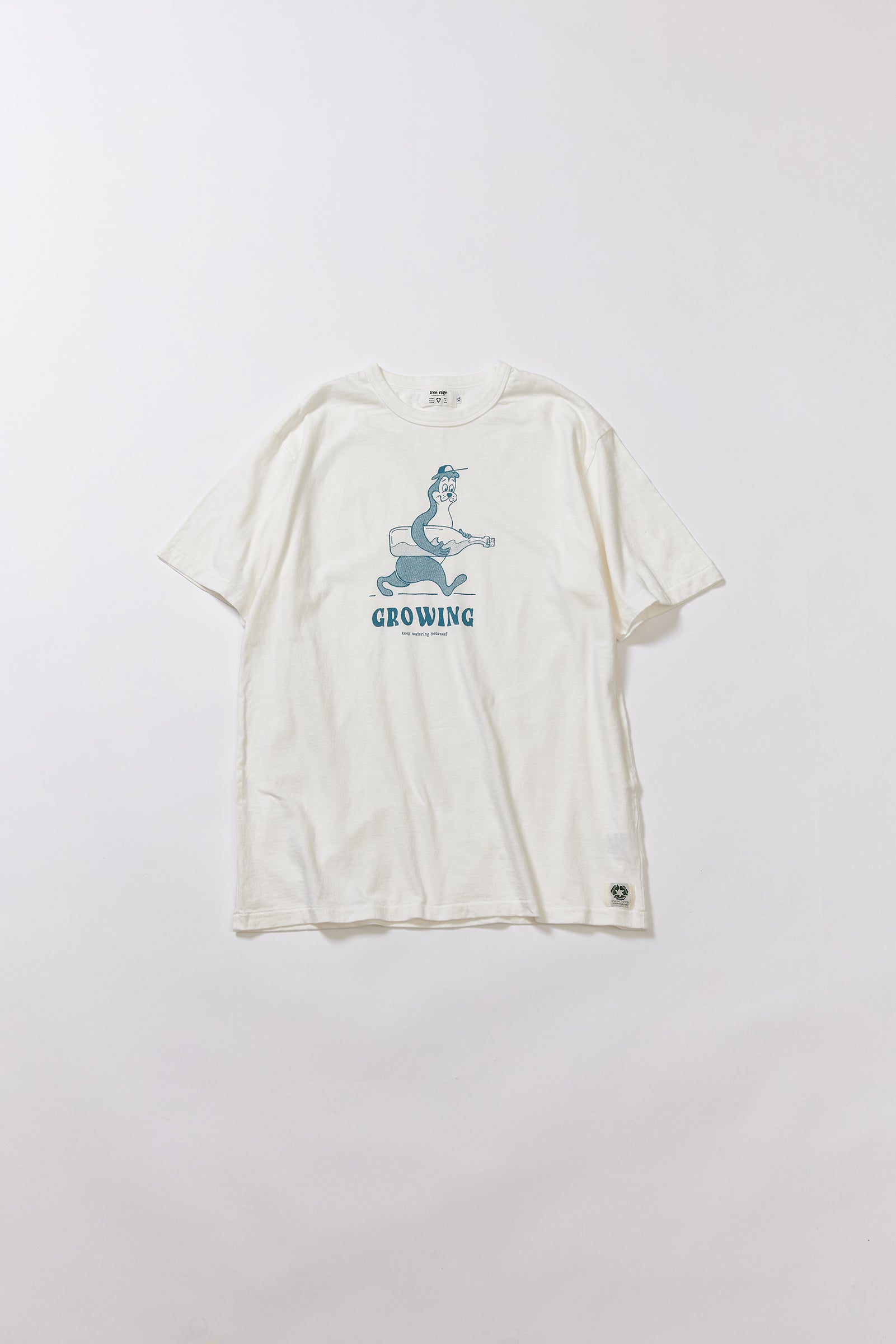 "GROWING vol.1" リサイクルコットンTee