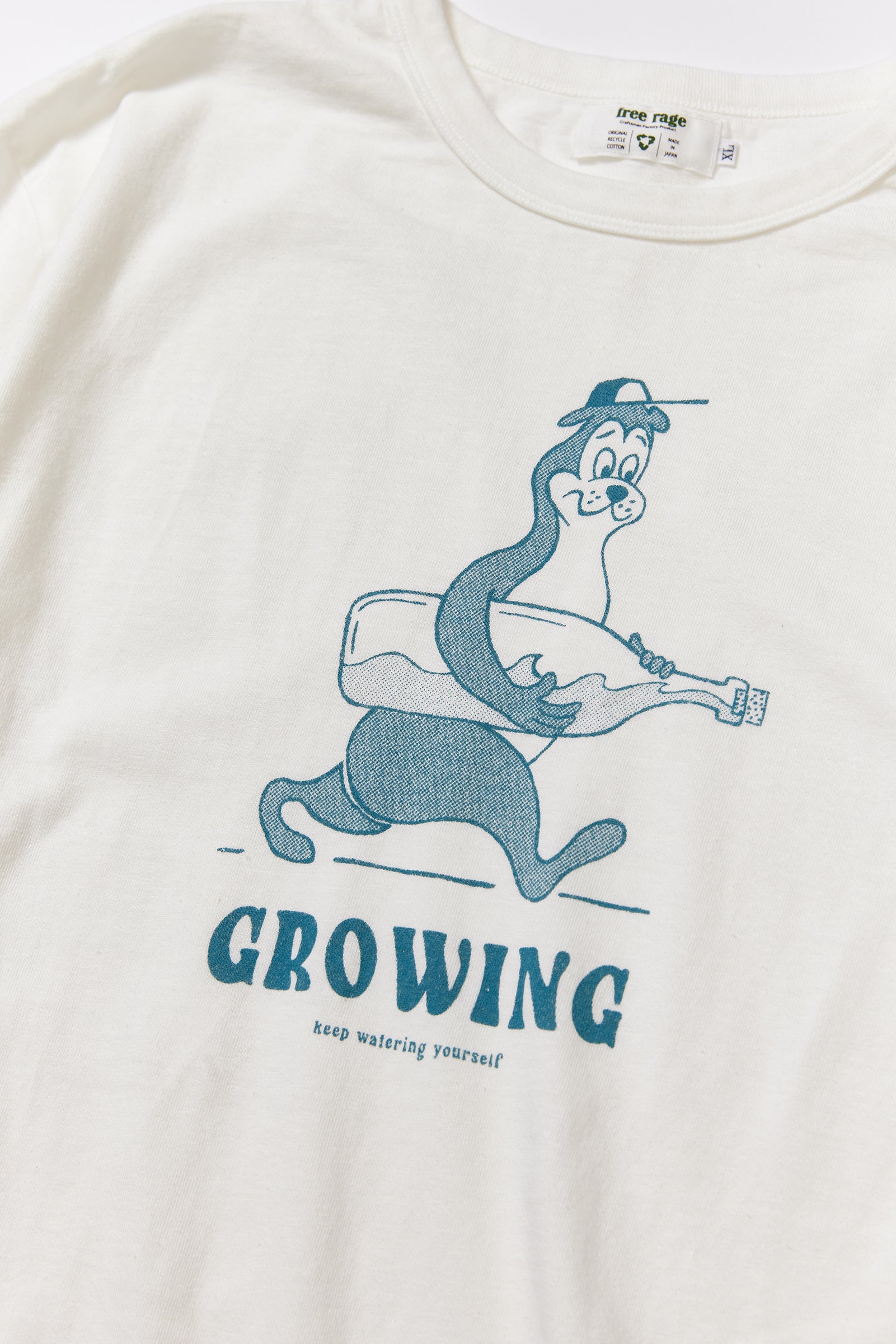 "GROWING vol.1" リサイクルコットンTee