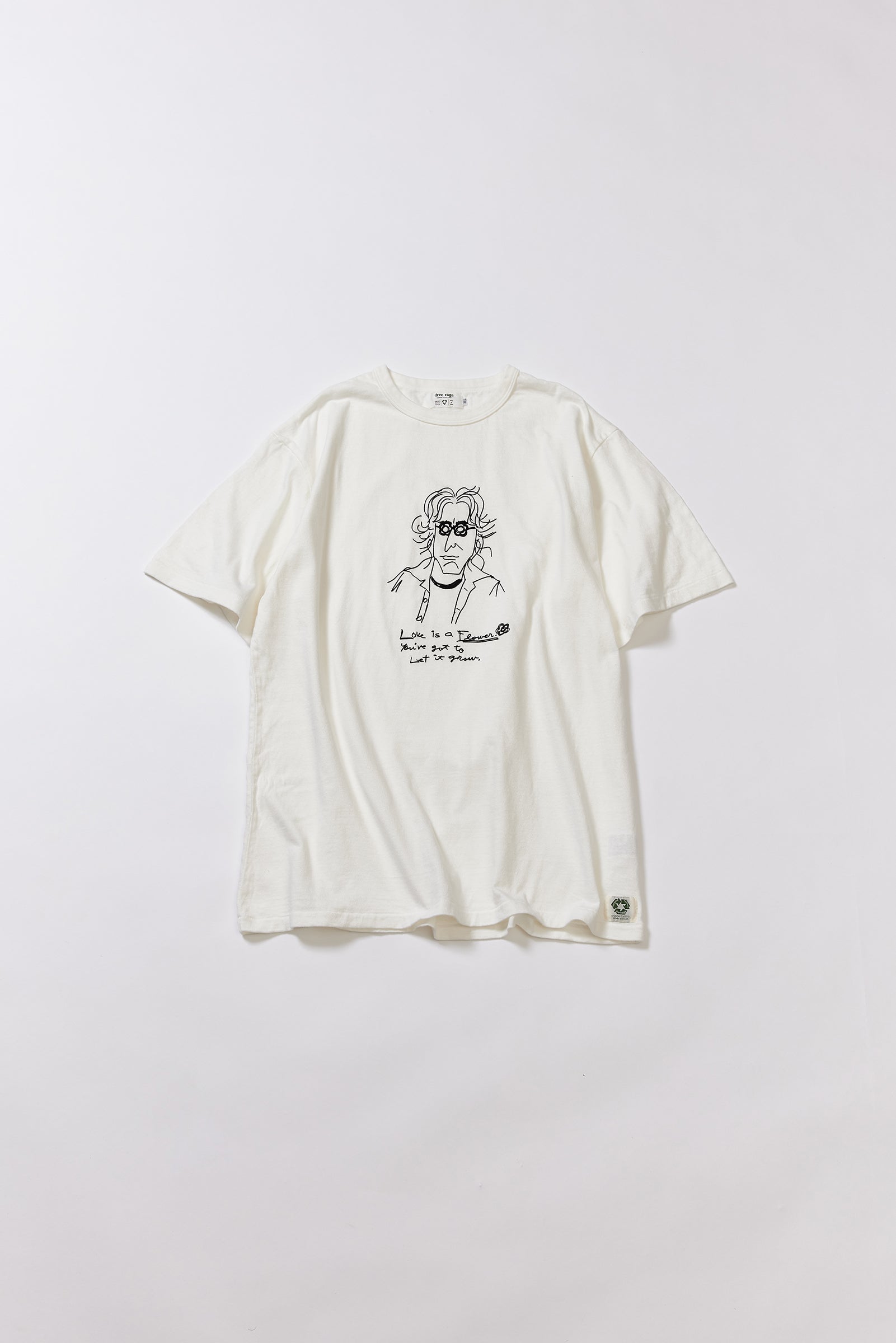 "平和運動家" リサイクルコットンTee