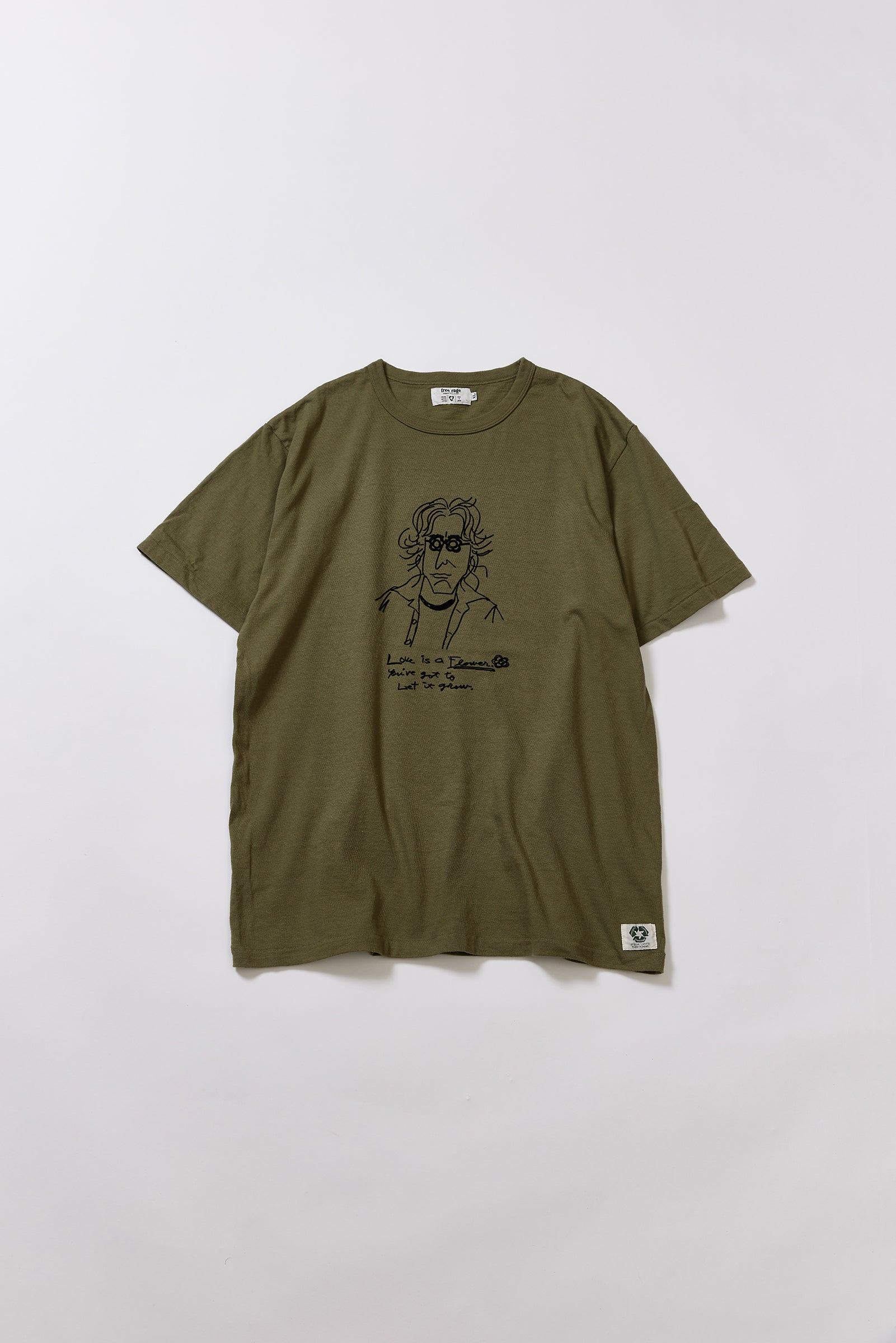 "平和運動家" リサイクルコットンTee