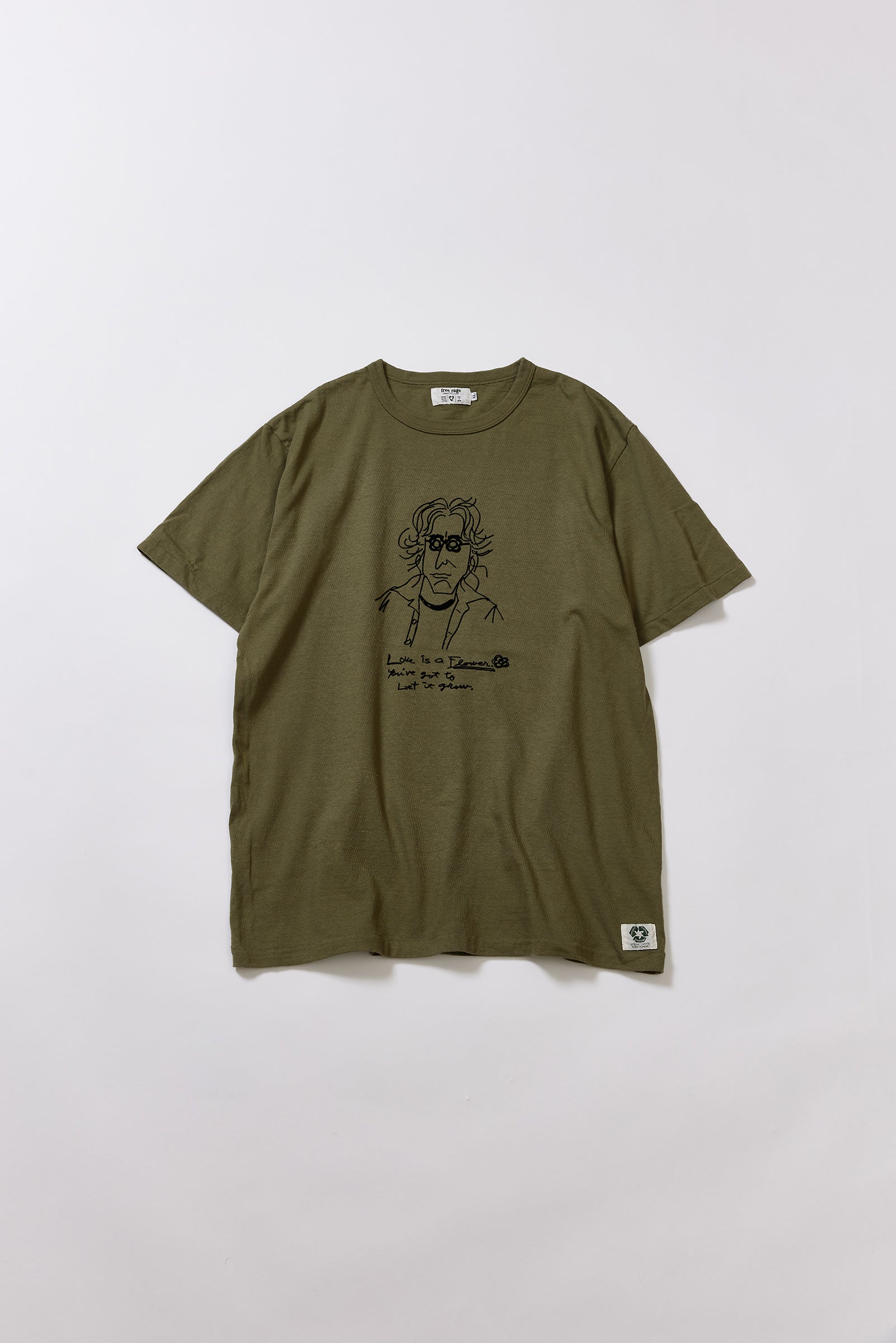 &quot;平和運動家&quot; リサイクルコットンTee