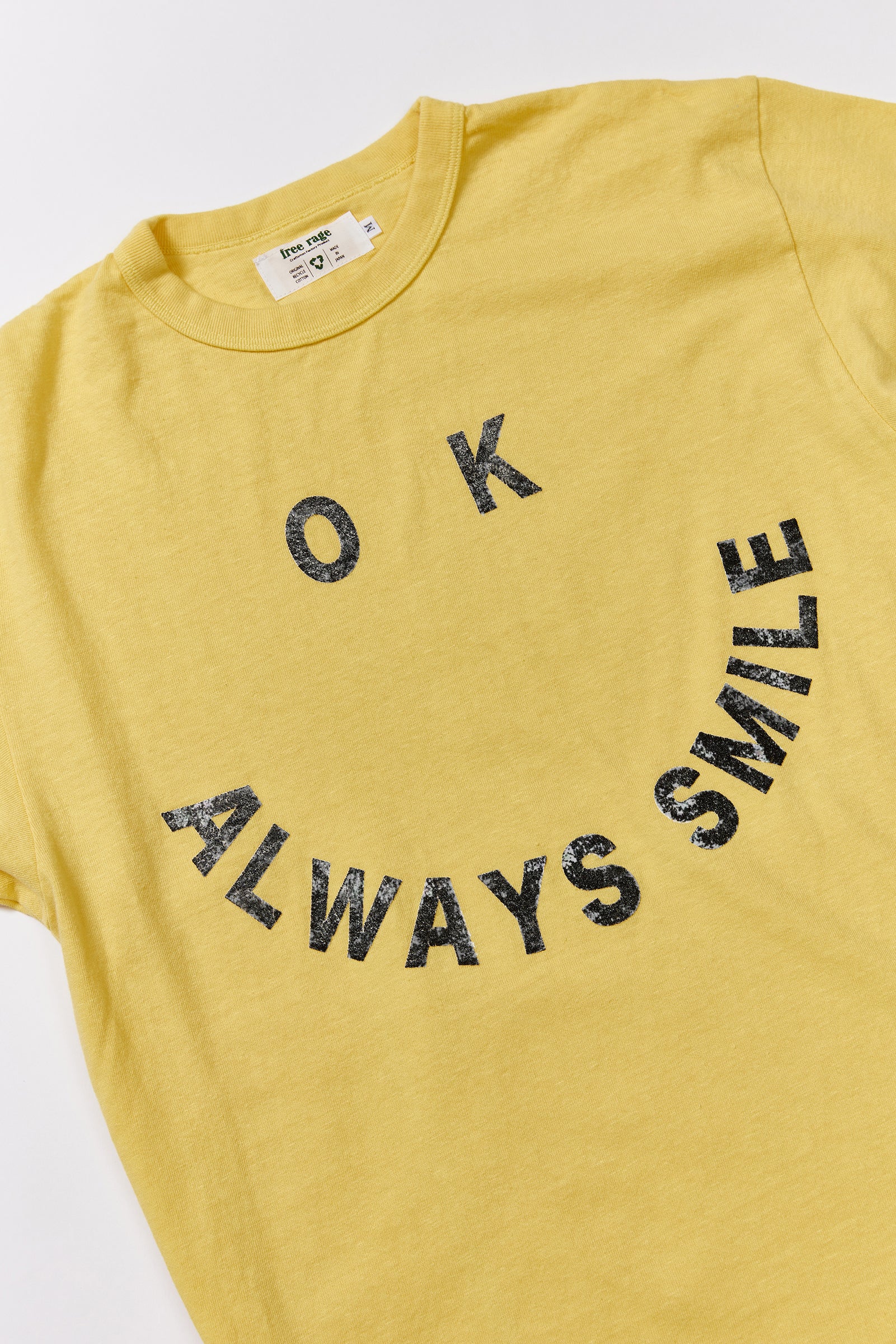 "SMILE" リサイクルコットンTee
