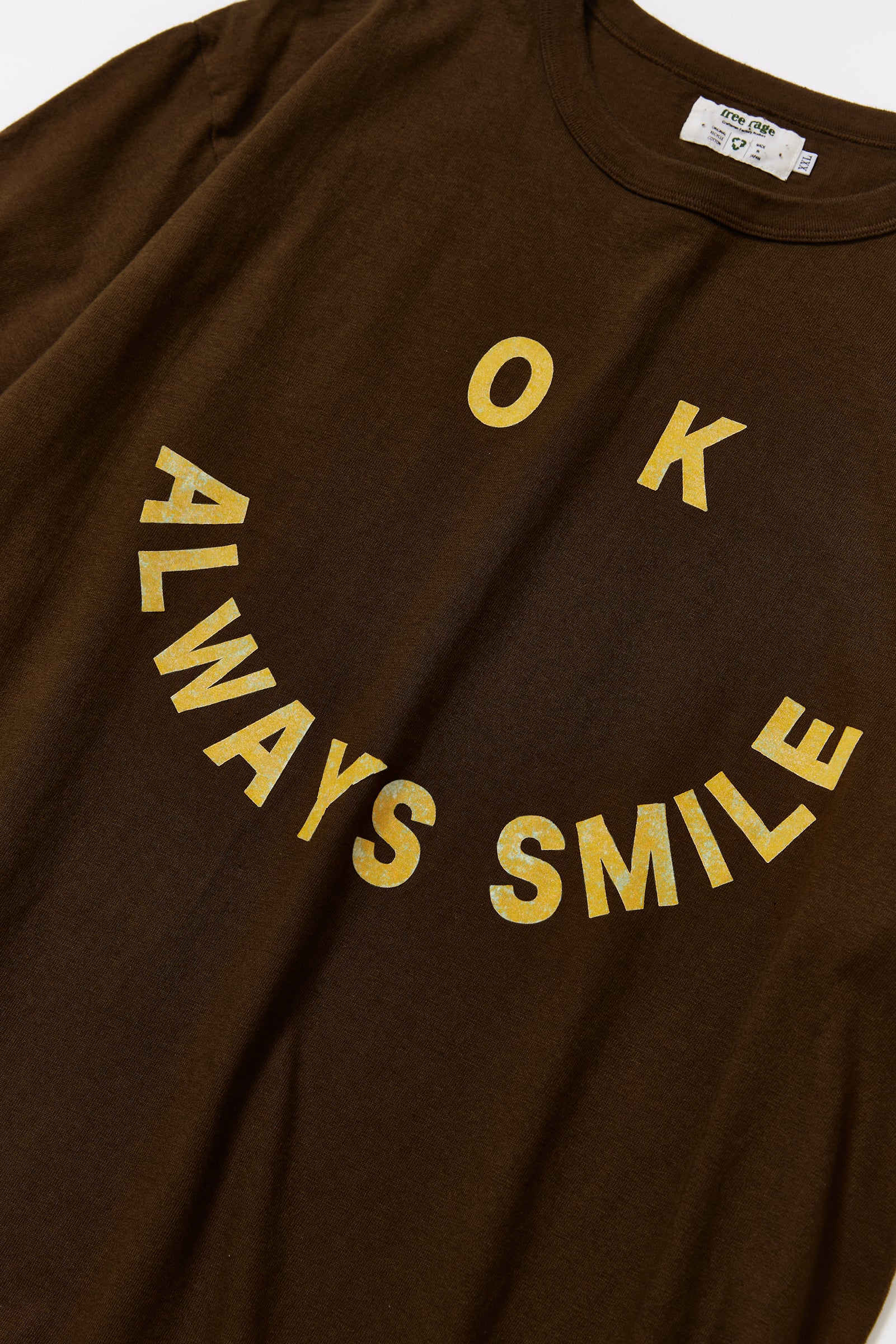 "SMILE" リサイクルコットンTee