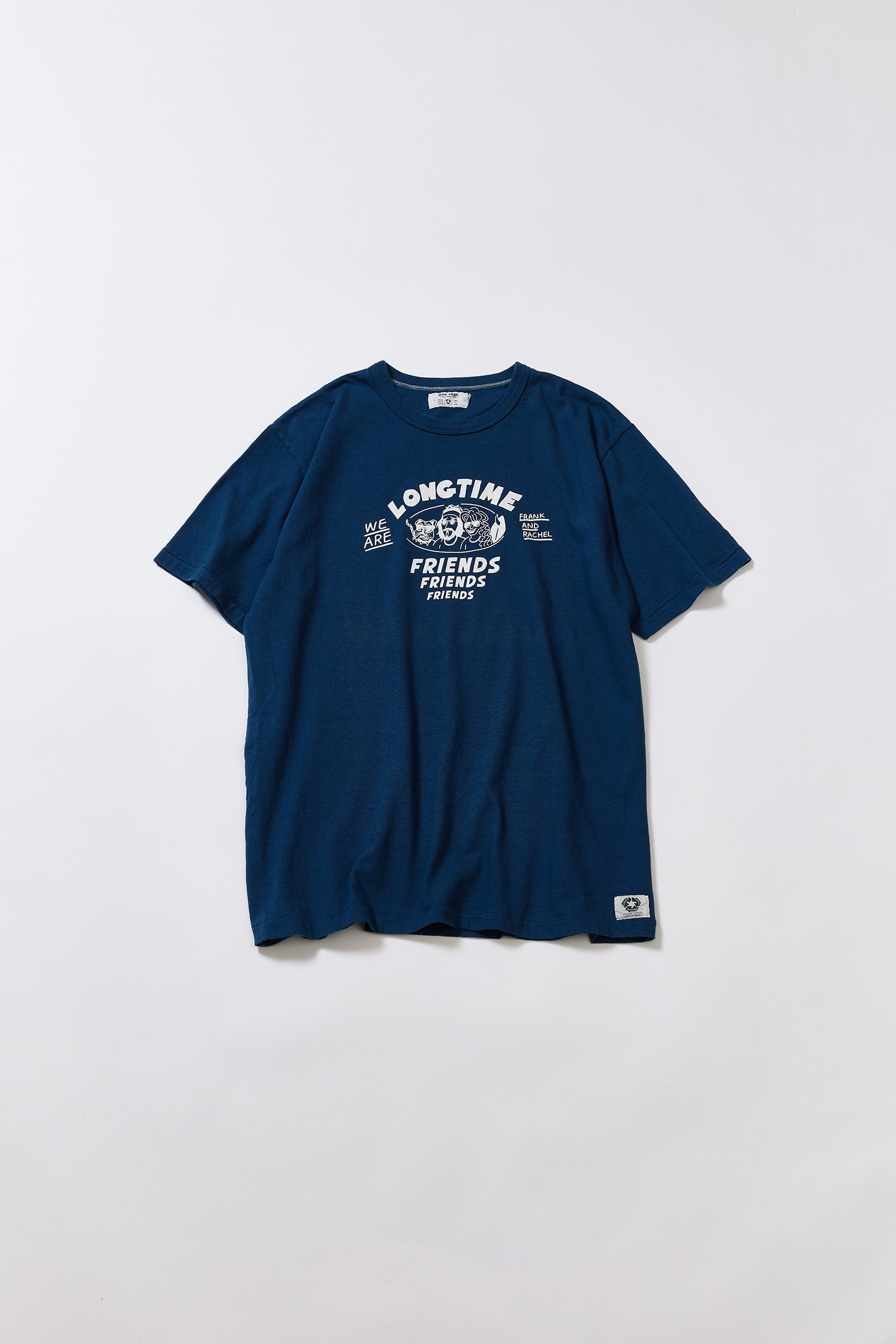 &quot;Long Time Friends&quot; リサイクルコットンTee