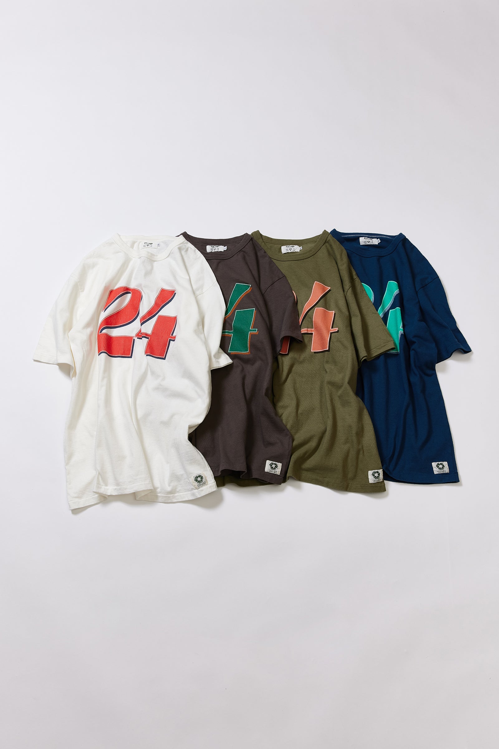 "No.24" リサイクルコットンTee
