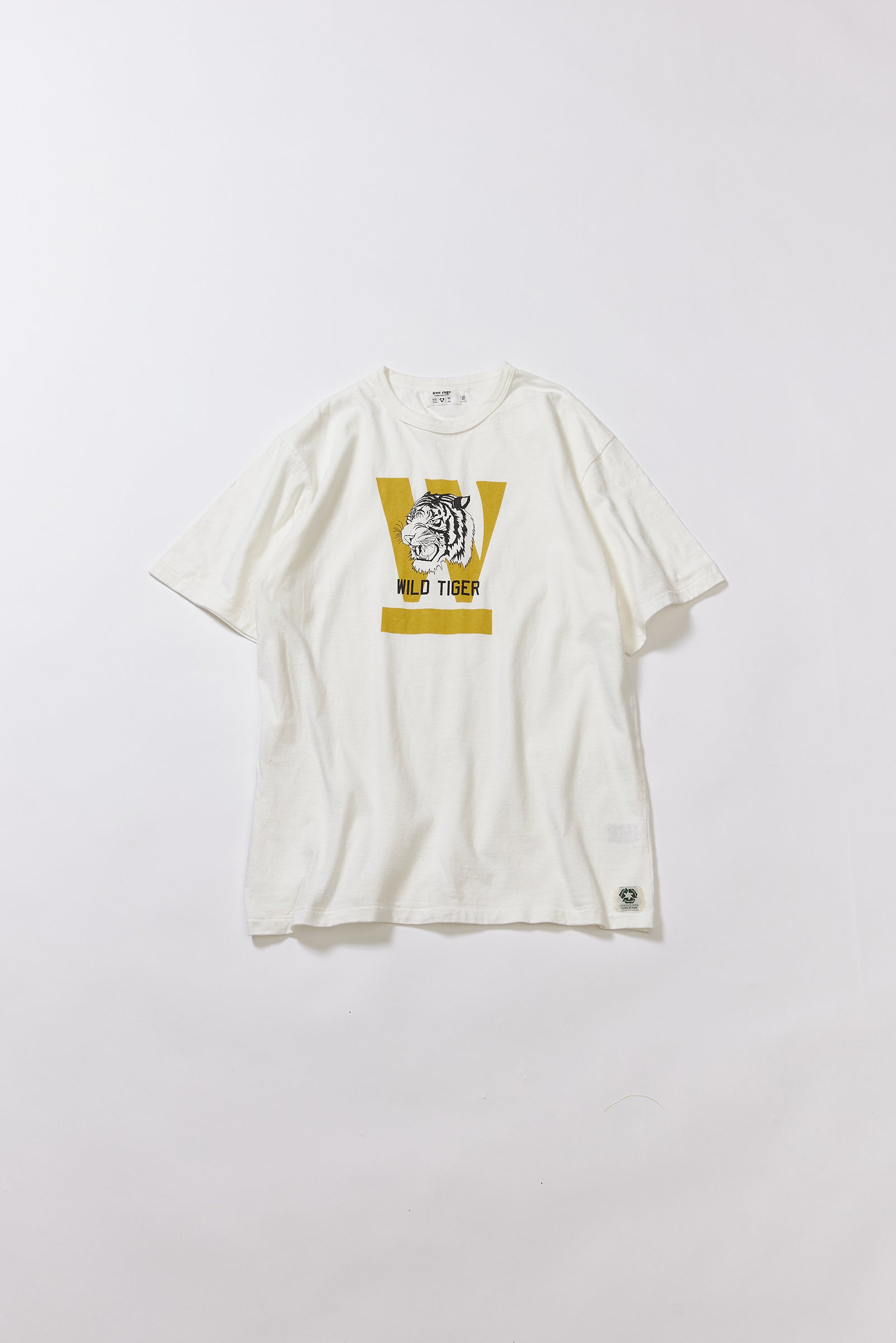 "WILD TIGER" リサイクルコットンTee