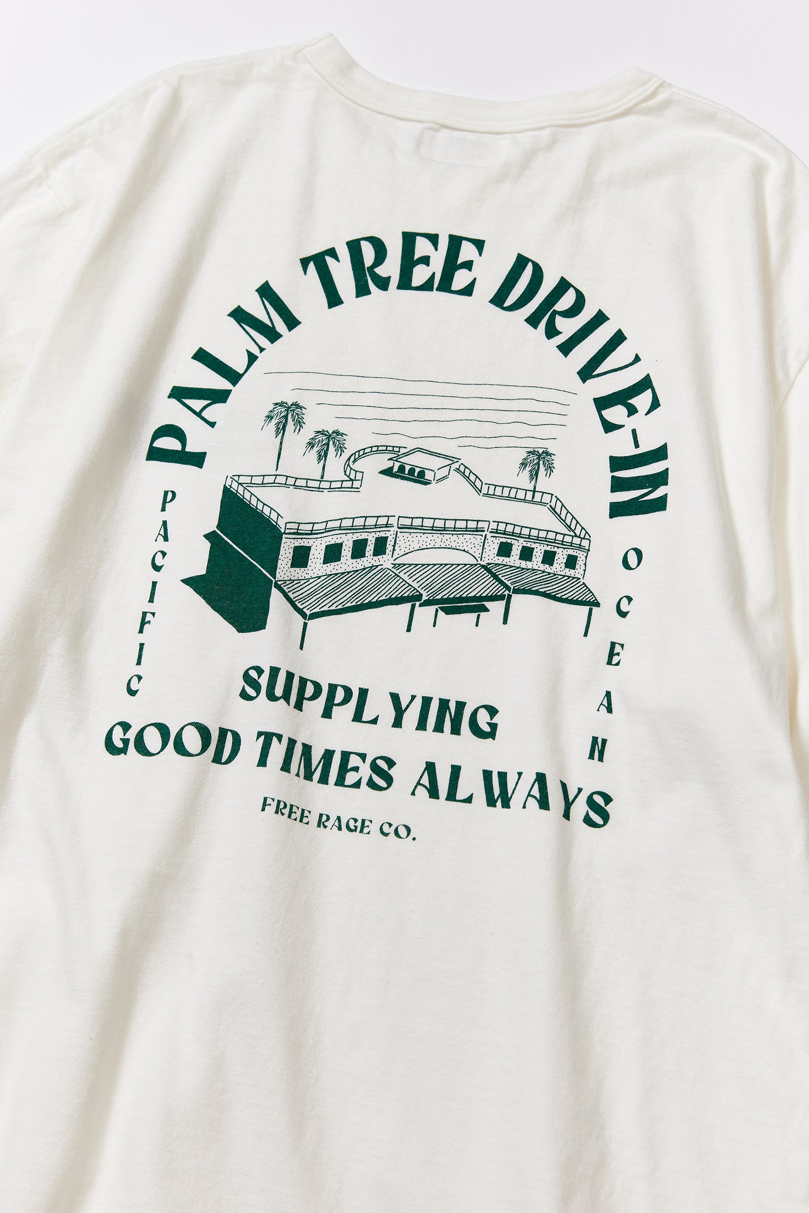 "DRIVE-IN" リサイクルコットンTee