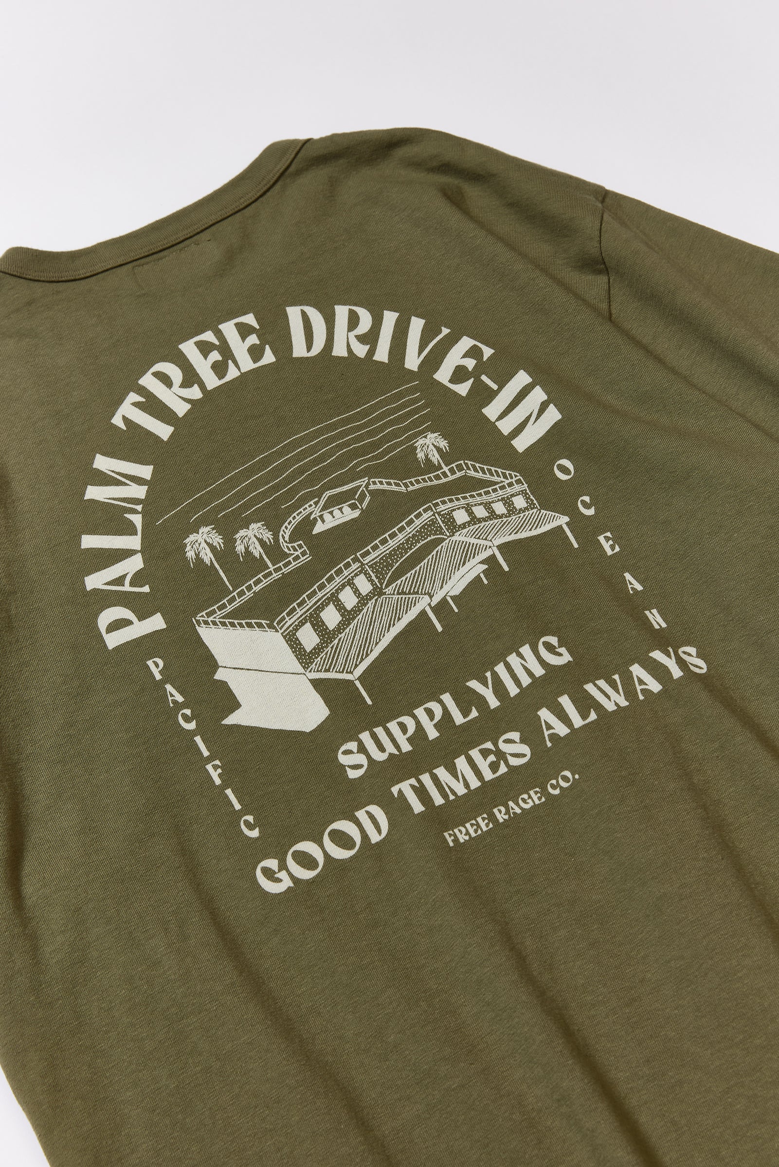 "DRIVE-IN" リサイクルコットンTee