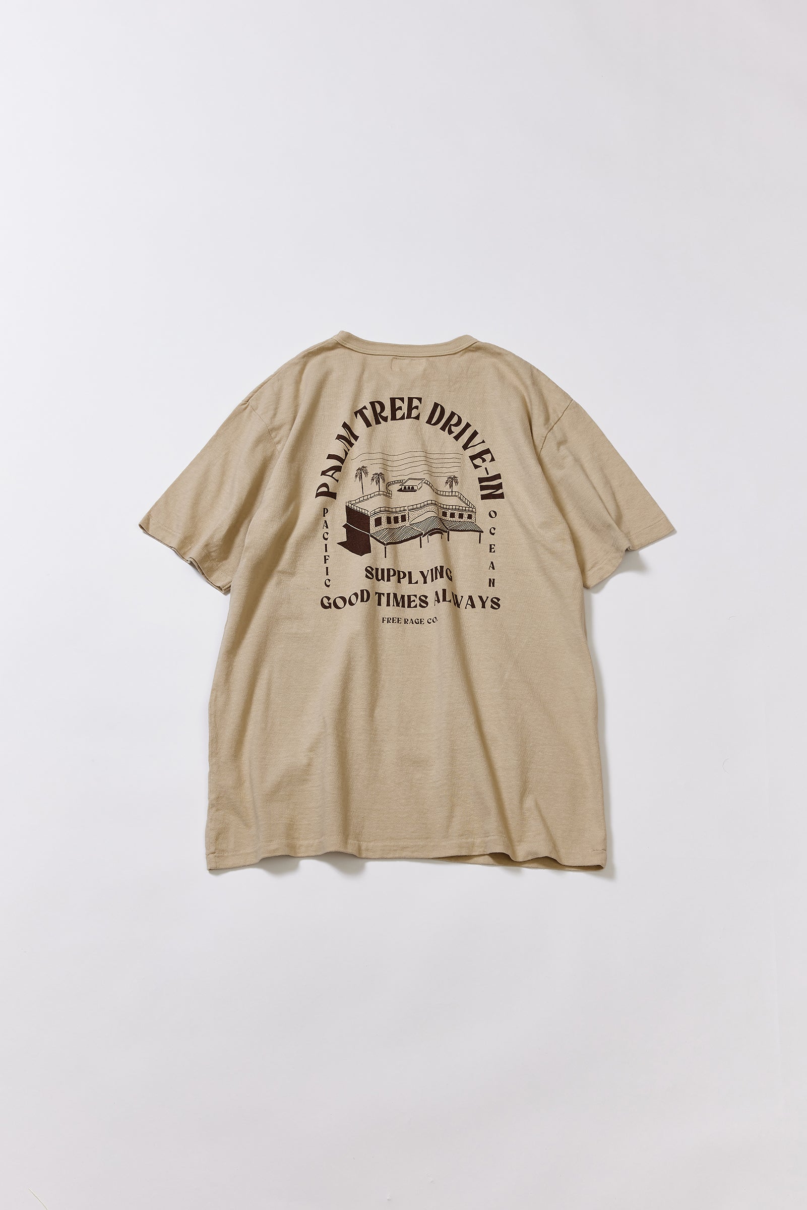 "DRIVE-IN" リサイクルコットンTee