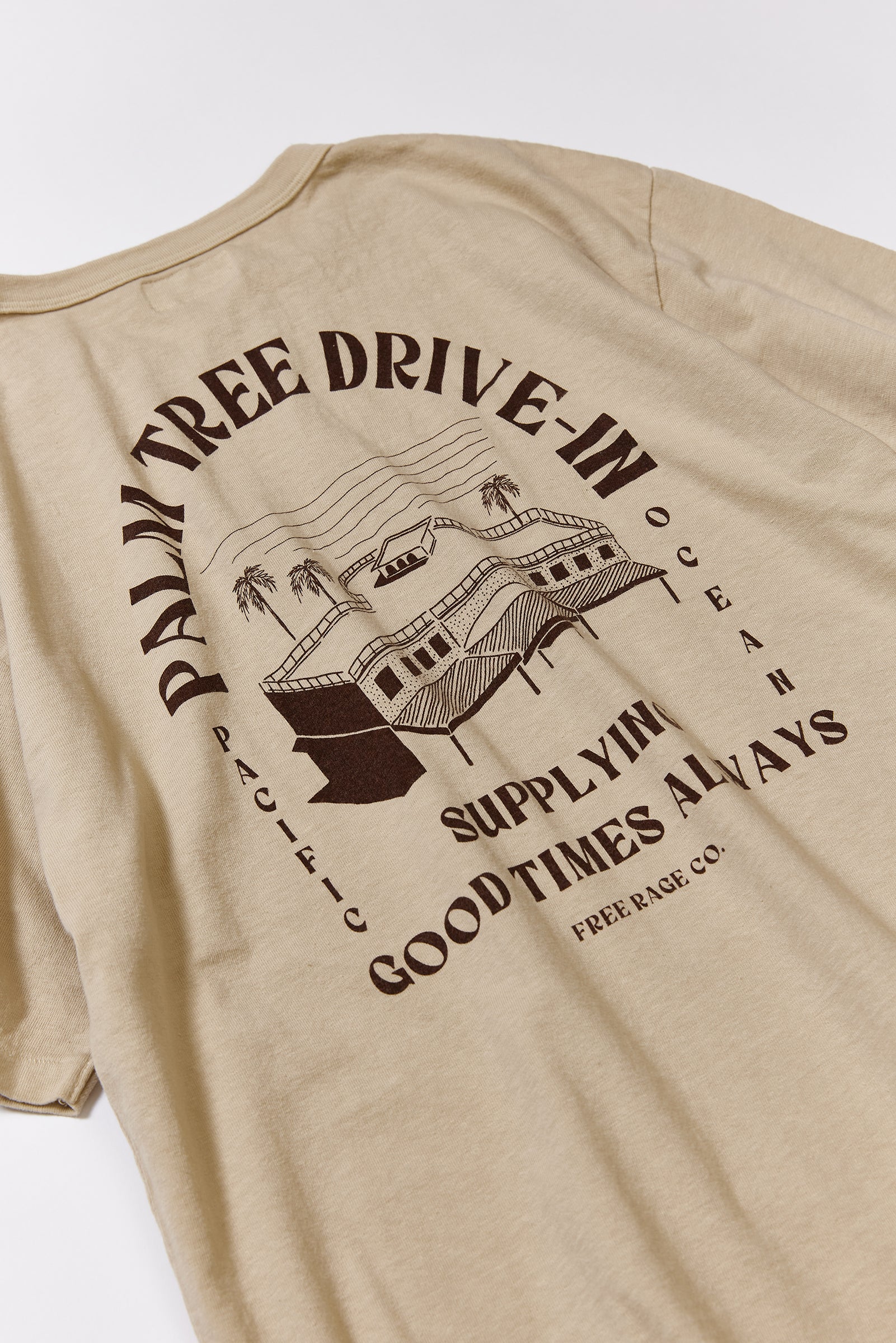 "DRIVE-IN" リサイクルコットンTee