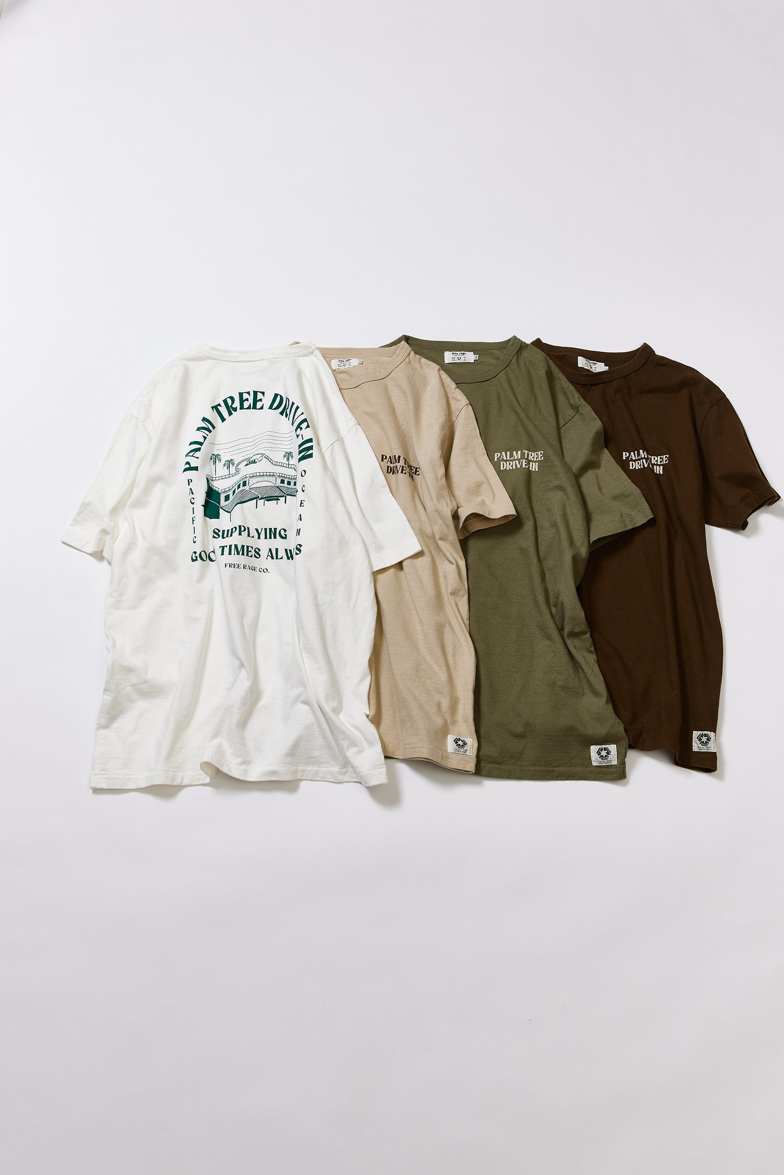 "DRIVE-IN" リサイクルコットンTee