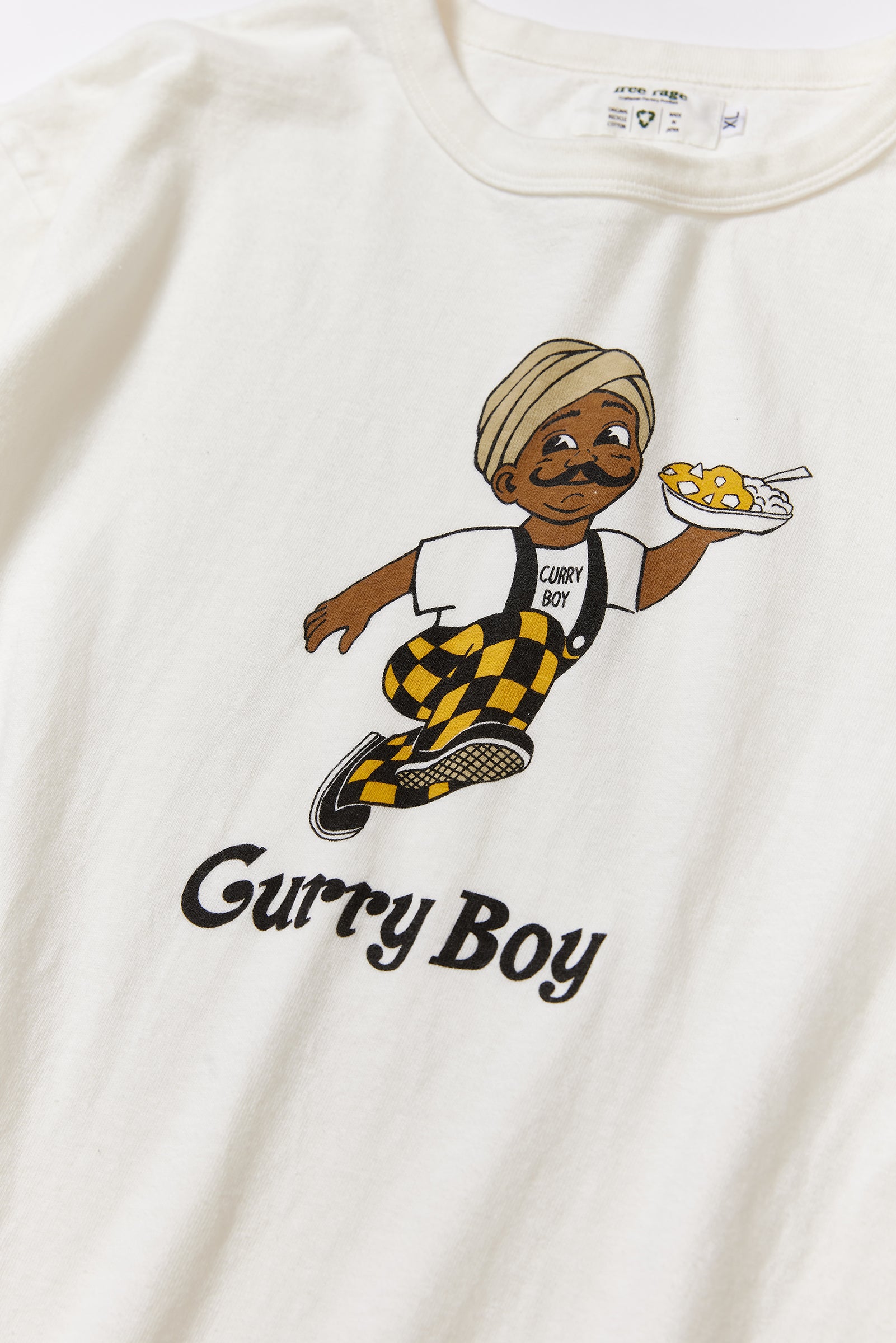 "Curry Boy vol.2" リサイクルコットンTee