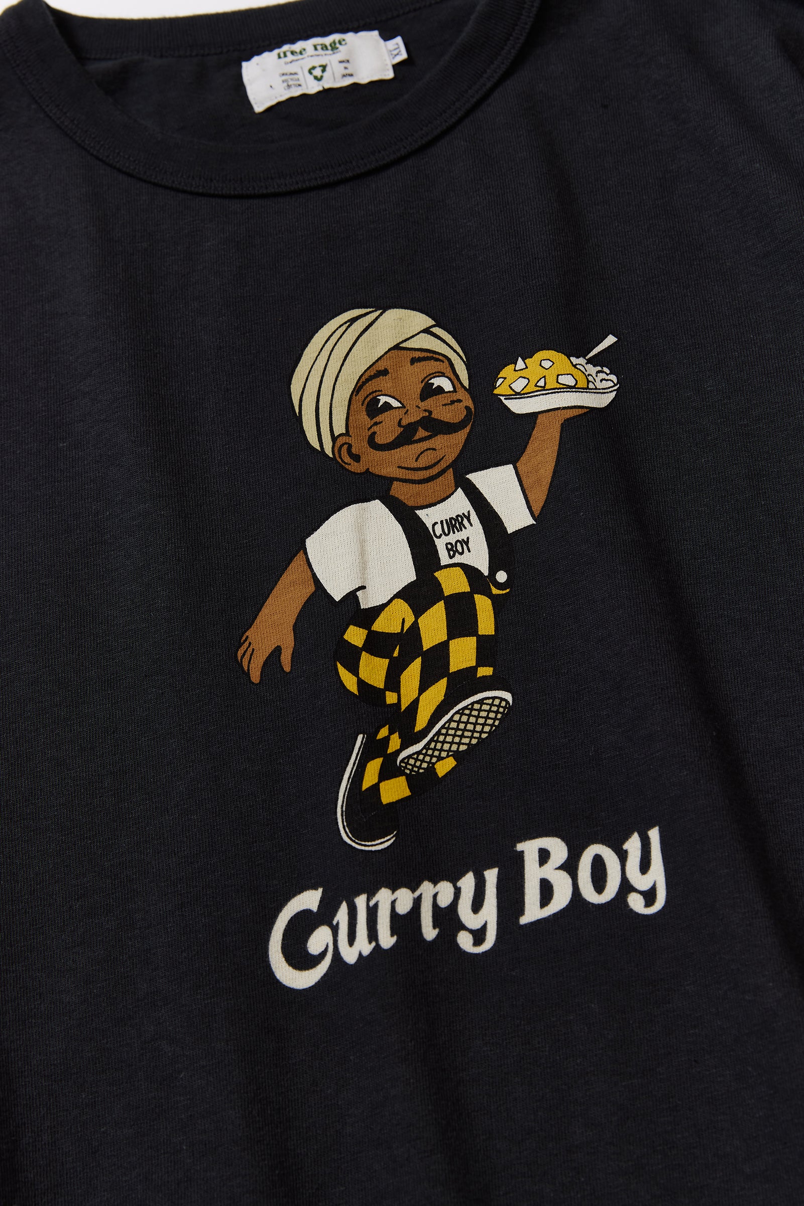 "Curry Boy vol.2" リサイクルコットンTee
