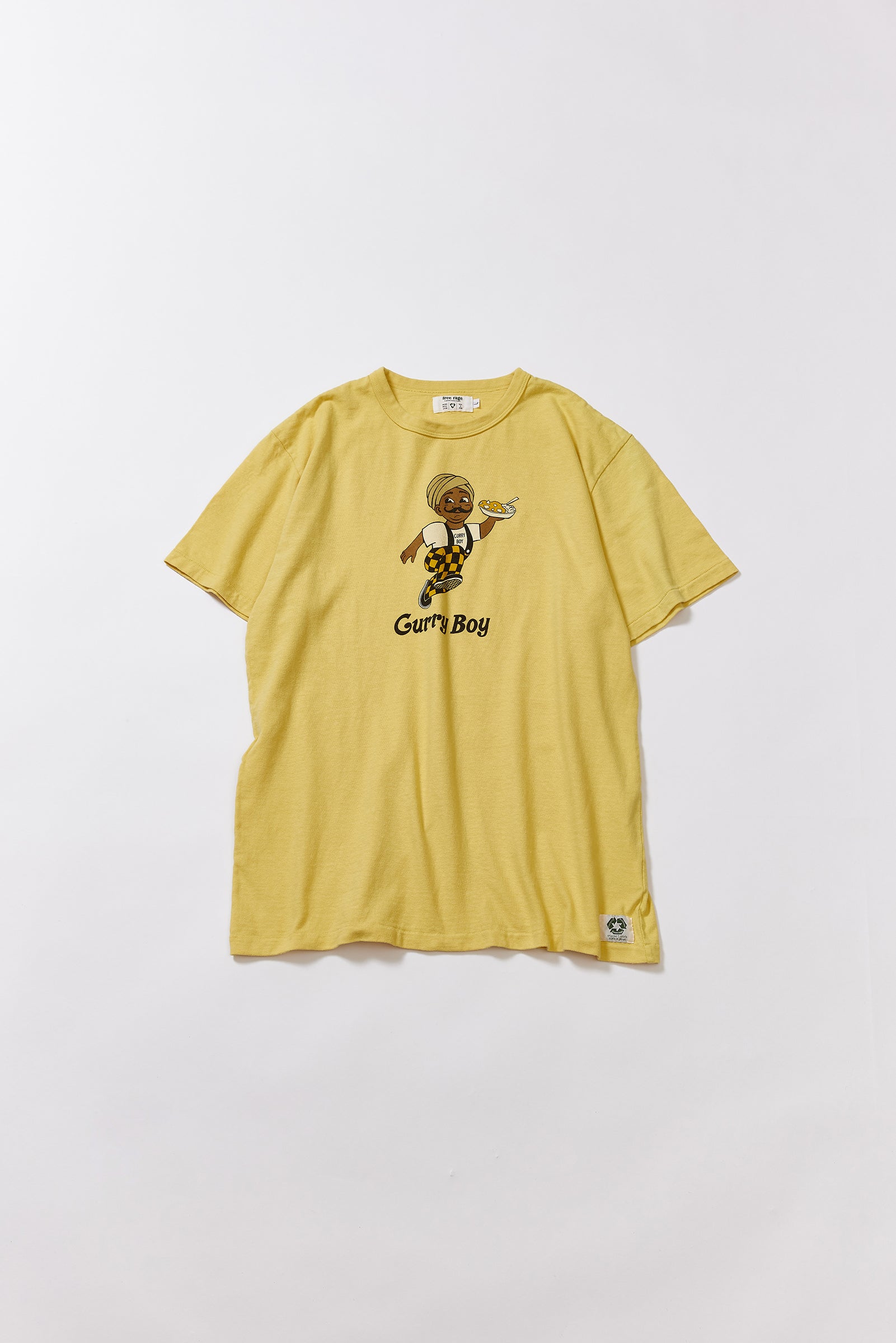 "Curry Boy vol.2" リサイクルコットンTee