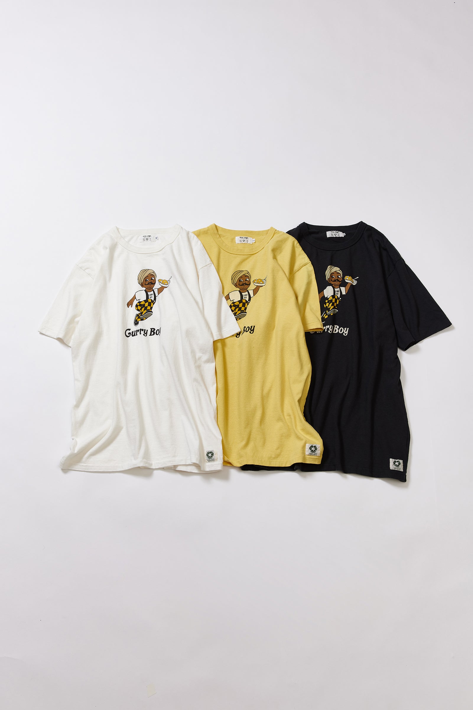 "Curry Boy vol.2" リサイクルコットンTee