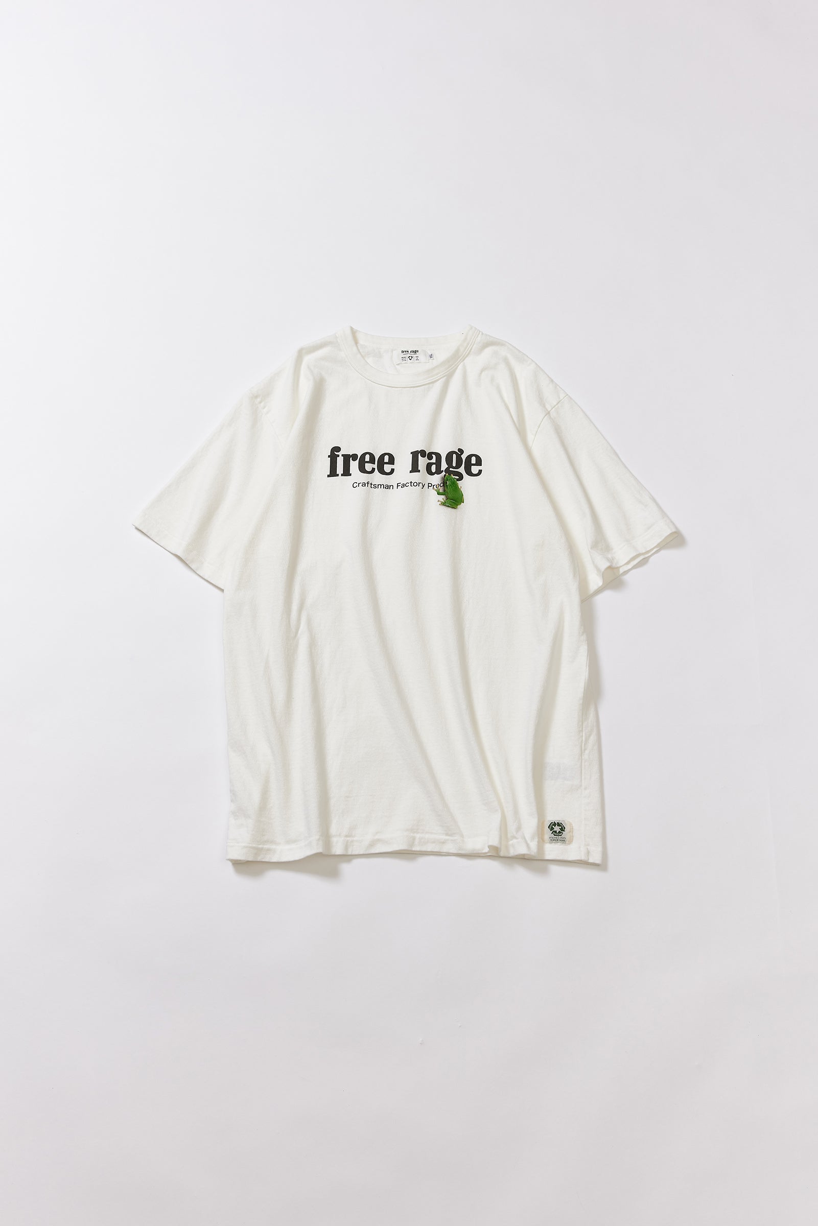 "アオガエル" 職人Tee -Official Logo ver,-