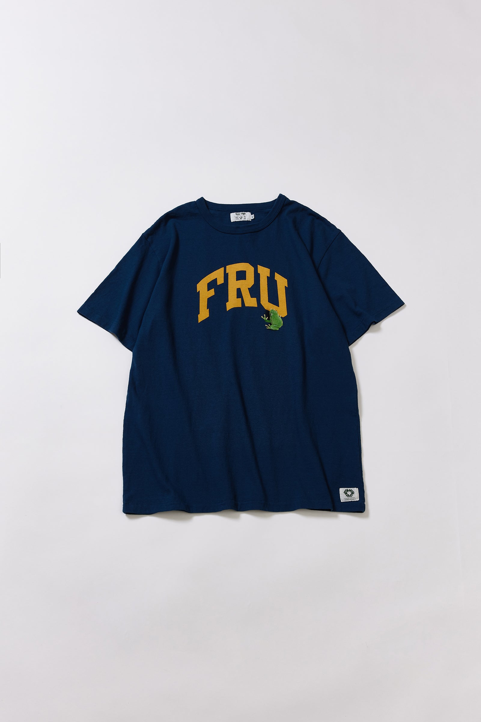 "アオガエル" 職人Tee -FRU Logo ver,-