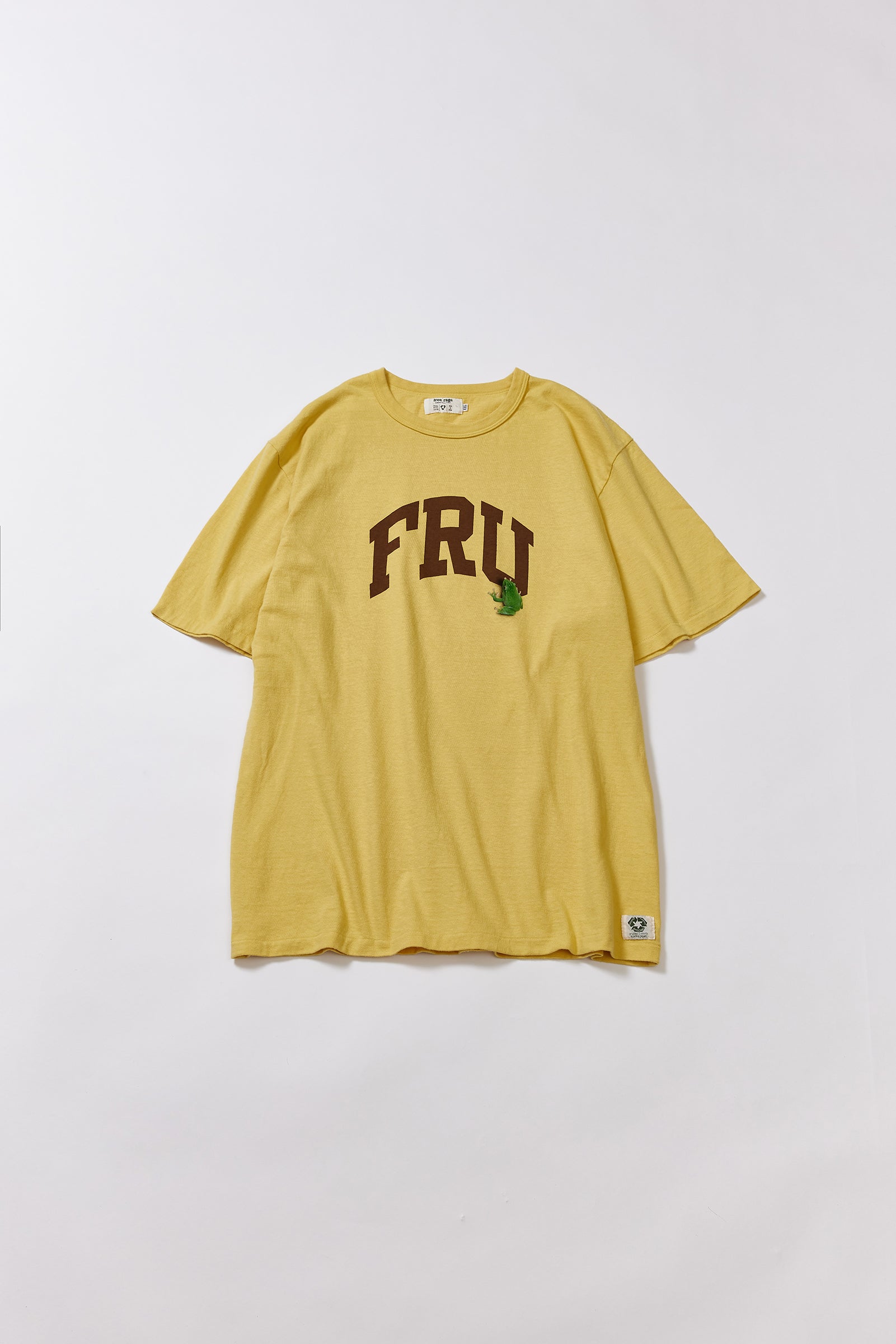 "アオガエル" 職人Tee -FRU Logo ver,-