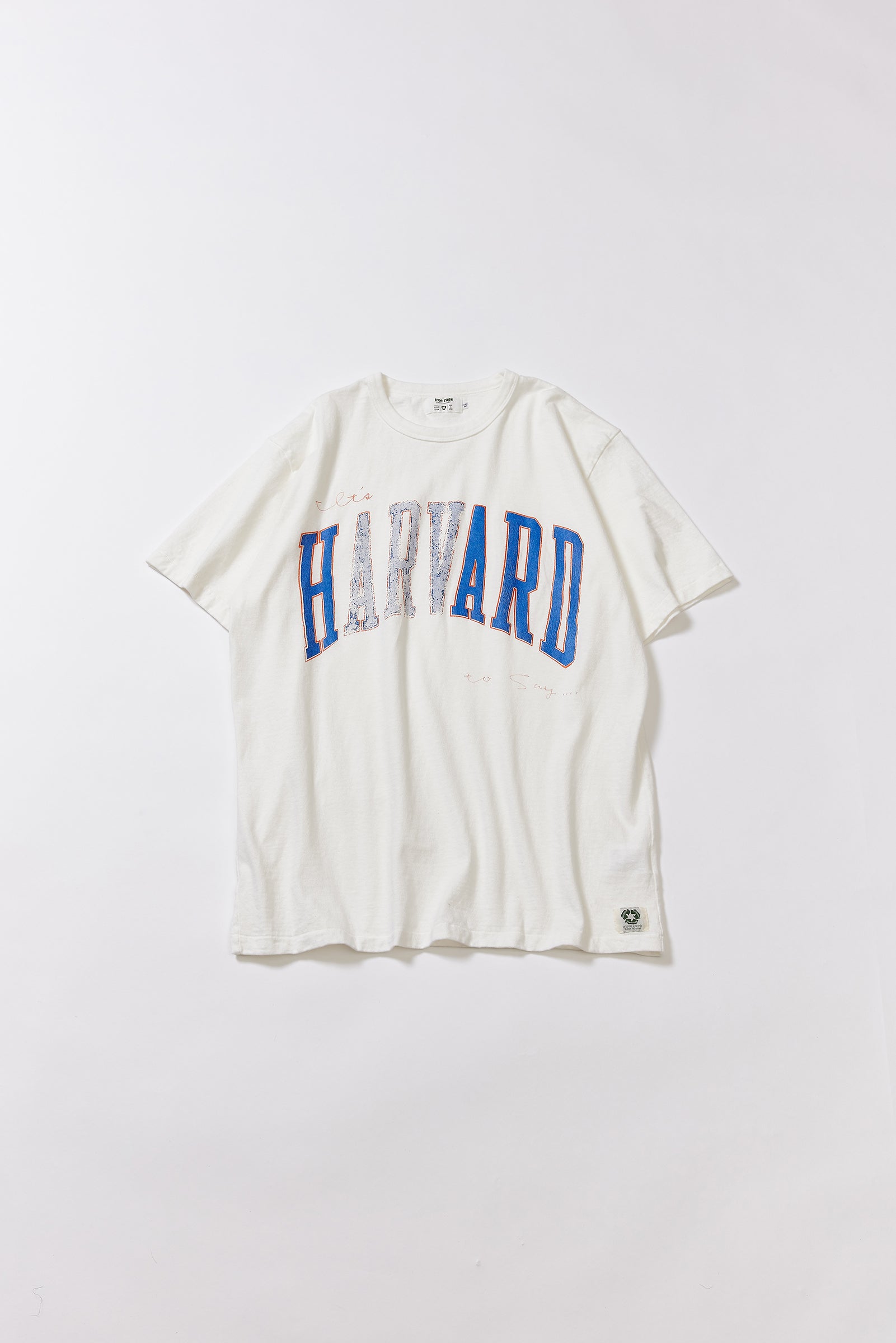 "NOT HARVARD" ユーズドライクTee
