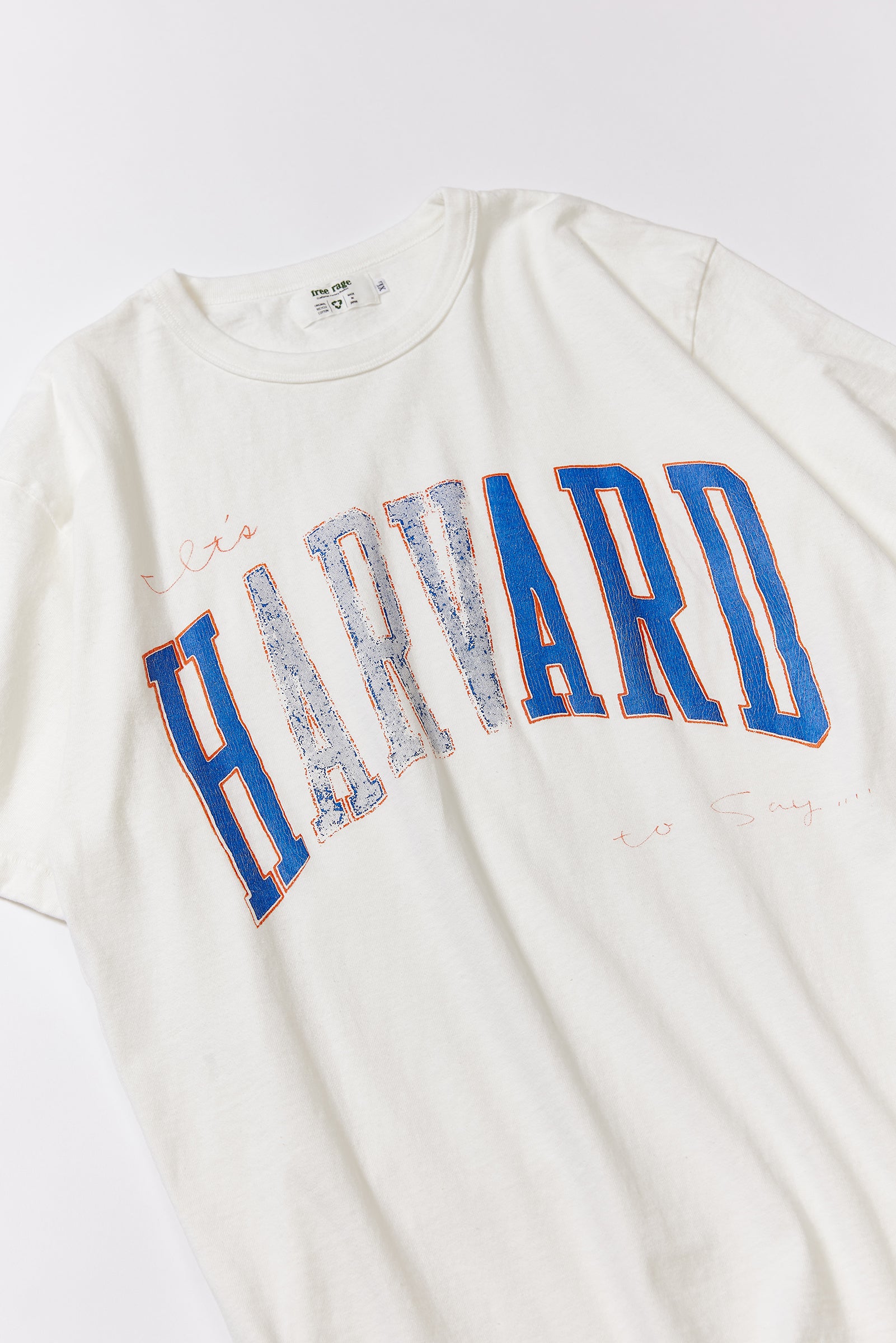 "NOT HARVARD" ユーズドライクTee