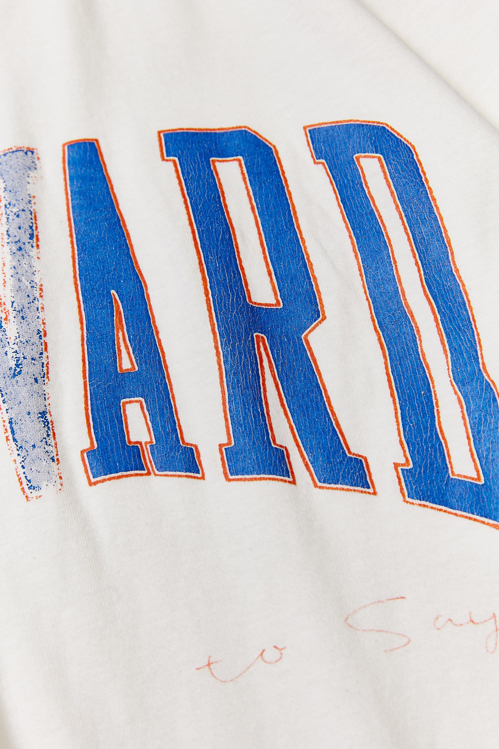 "NOT HARVARD" ユーズドライクTee